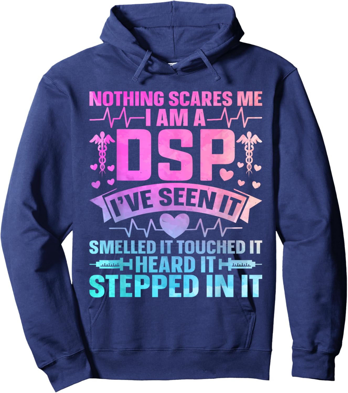 Direct Support Staff DSP Appreciation Day DSP Nurse Hoodie - Hoodie | Navy