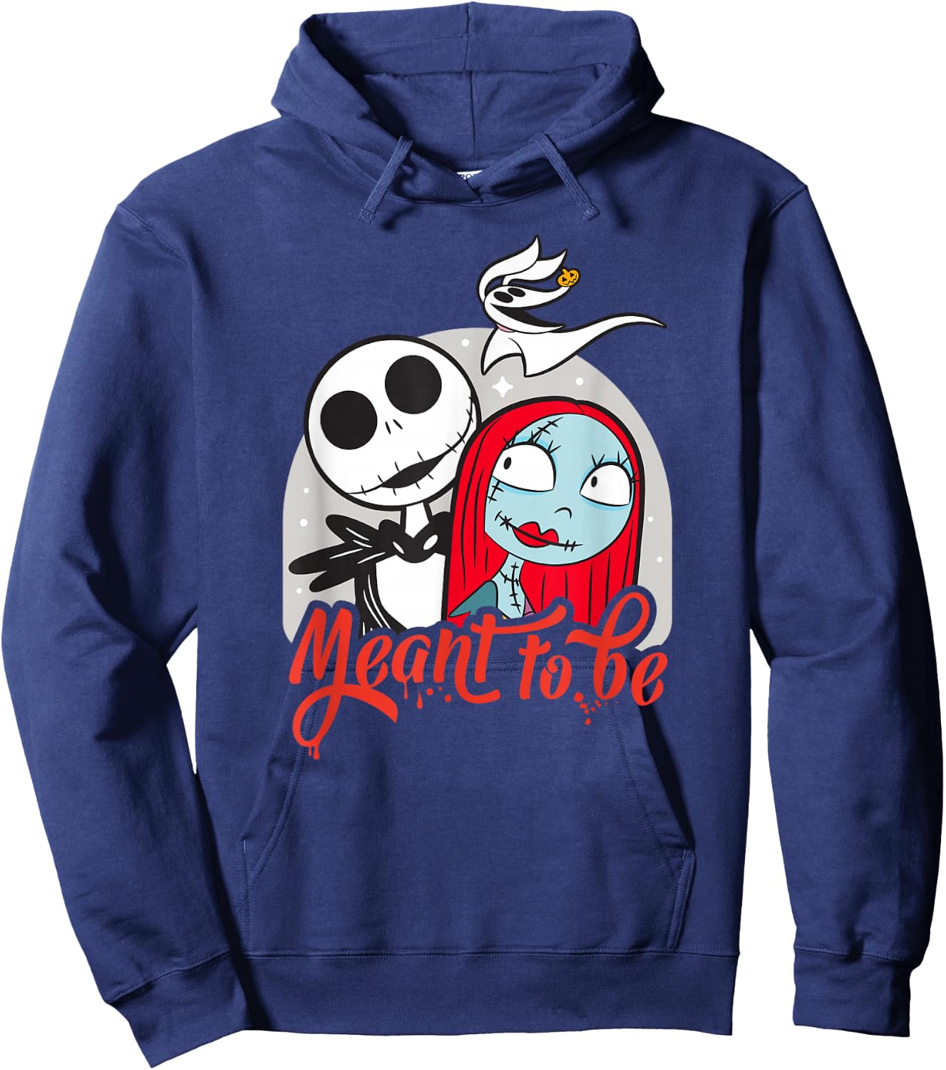 Disney The Nightmare Before Christmas Jack & Sally Hoodie - Hoodie | Navy