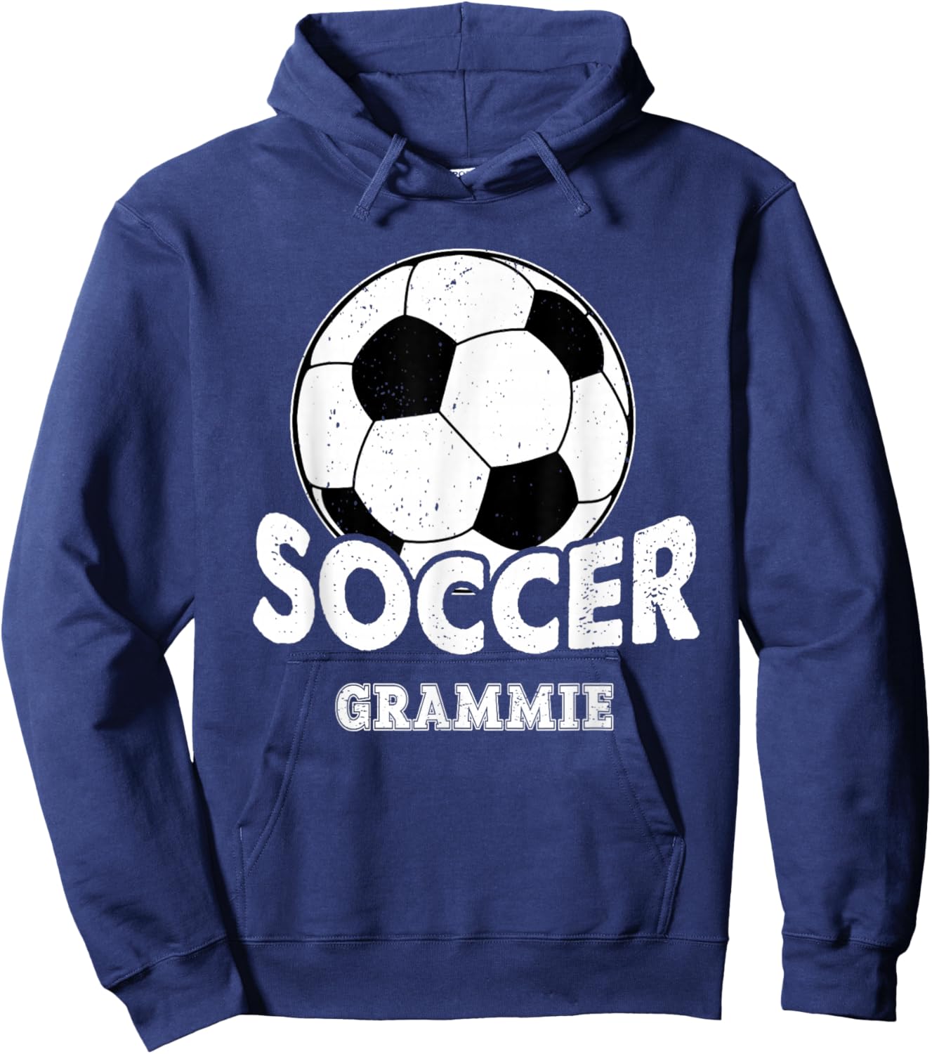 Soccer Grammie Funny Sports Soccer Hoodie - Hoodie | Navy