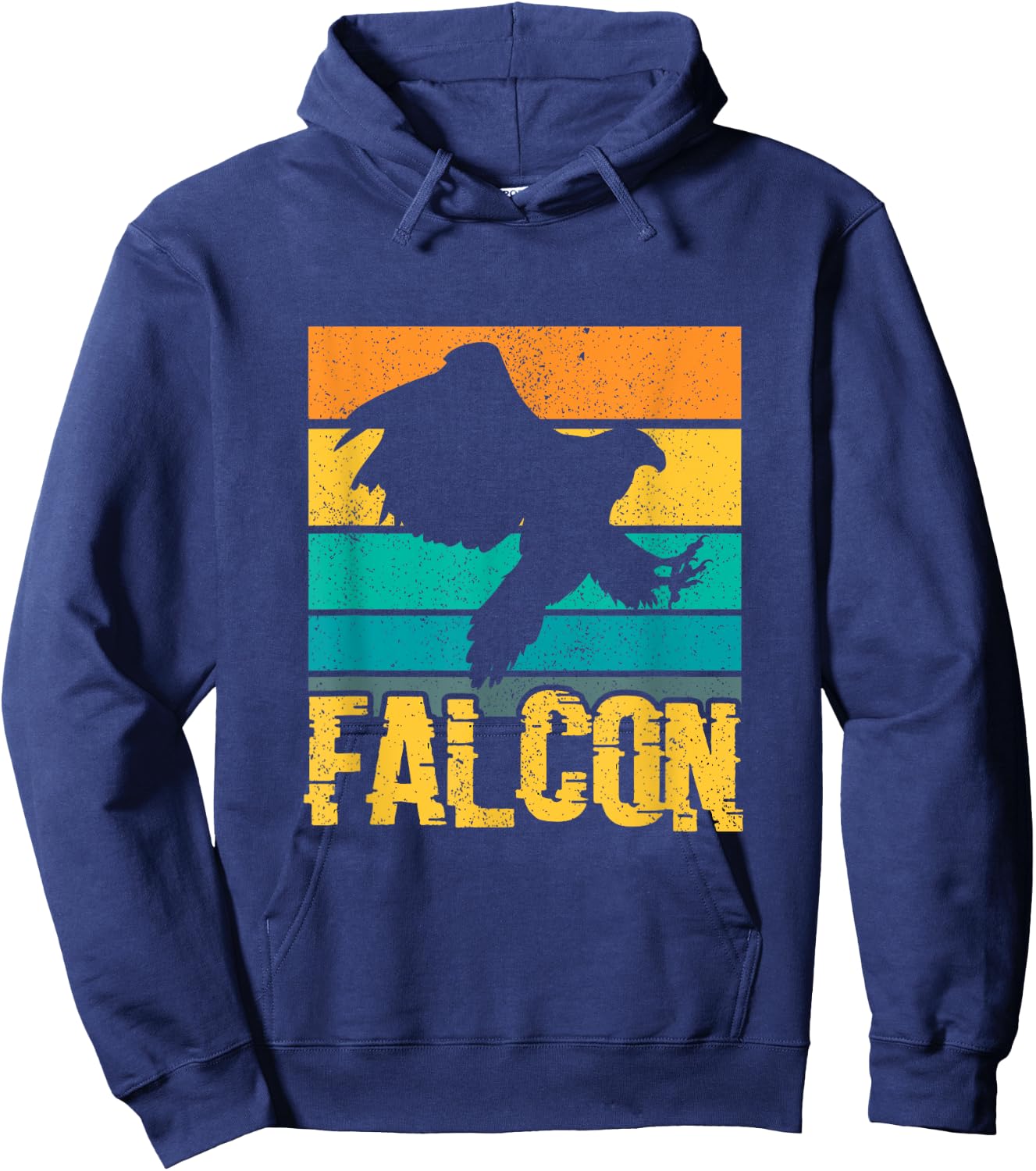 Falcon Bird Gift Falconry & Falconer Lover Hoodie - Hoodie | Navy