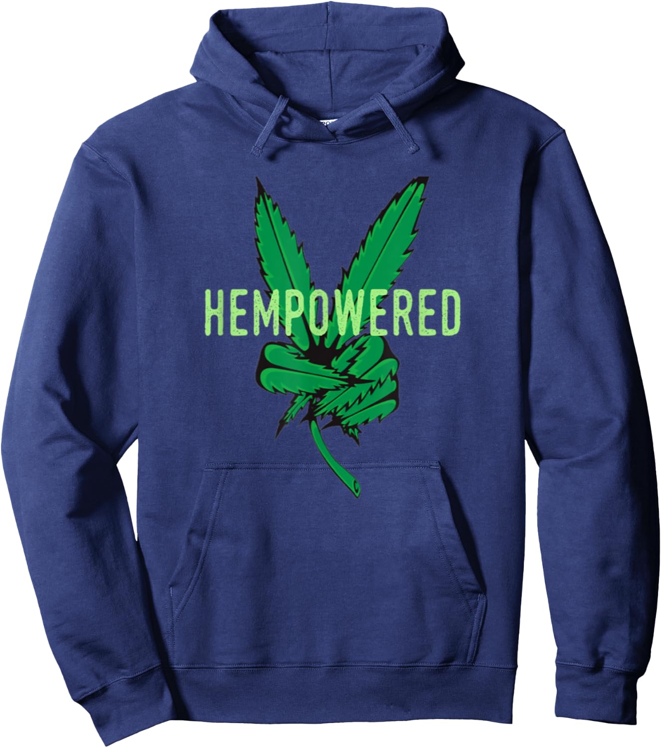 Hemp Farmer Shirt Hempowered Medical Cbd Oil Hoodie - Hoodie | Navy