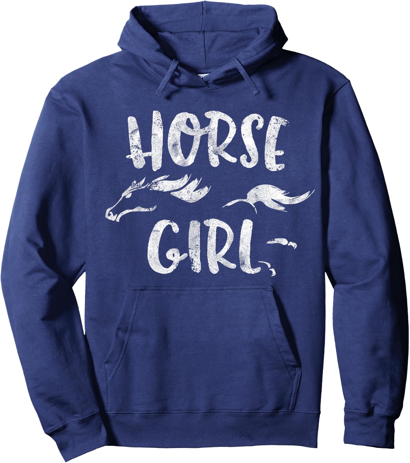 Horse Girl Horseback Riding Equestrian Lover Gifts Hoodie - Hoodie | Navy