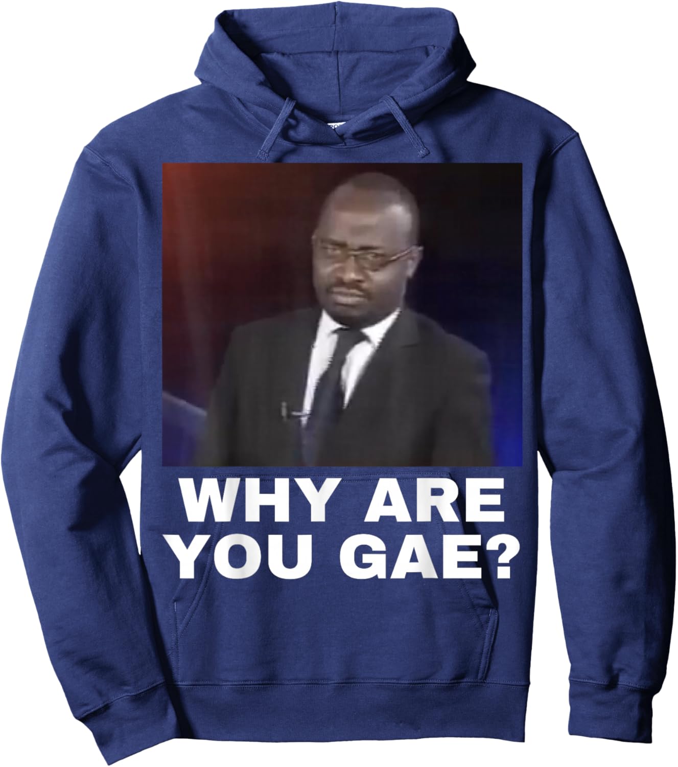Why are You Gay Hoodie - Hoodie | Navy