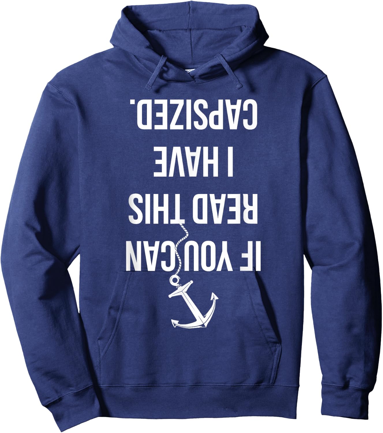 Funny Sailing Nautical Boating Sailboat Lover Gift Men Women Hoodie - Hoodie | Navy