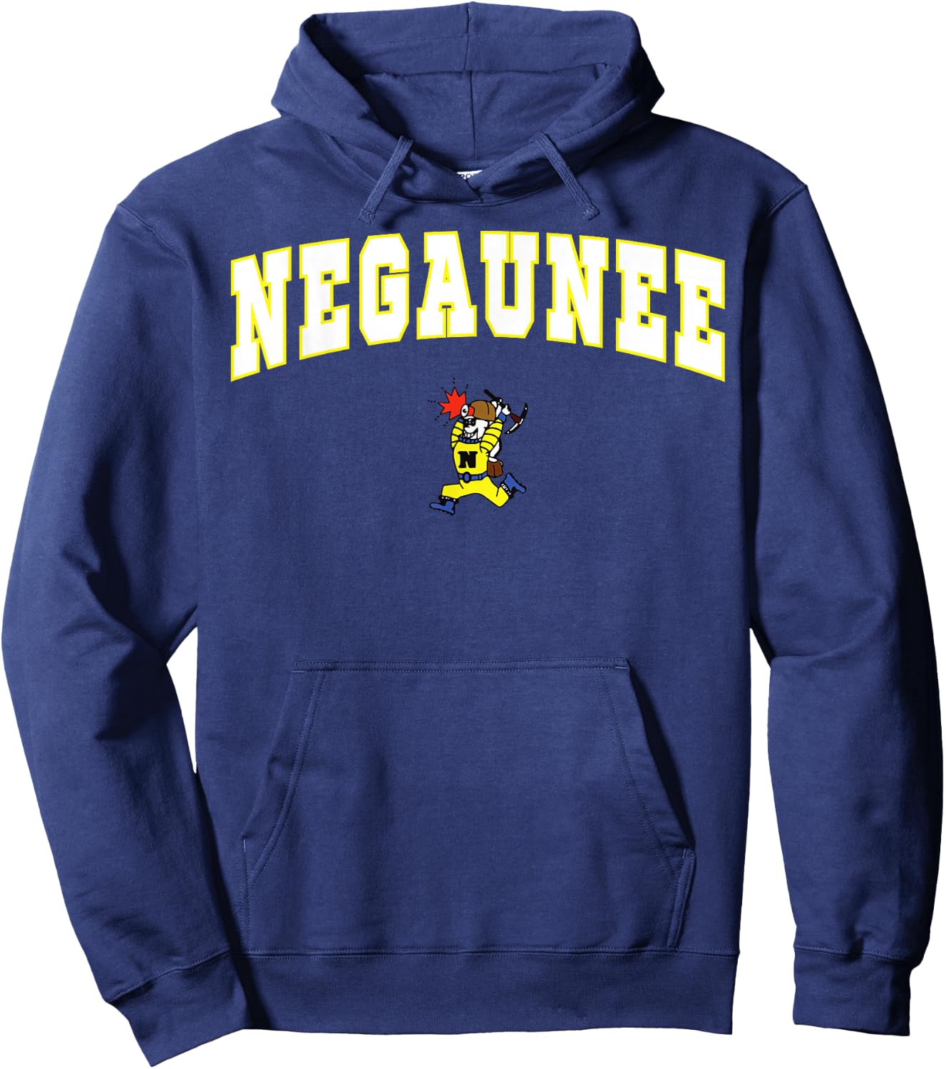 Negaunee High School Miners Hoodie - Hoodie | Navy