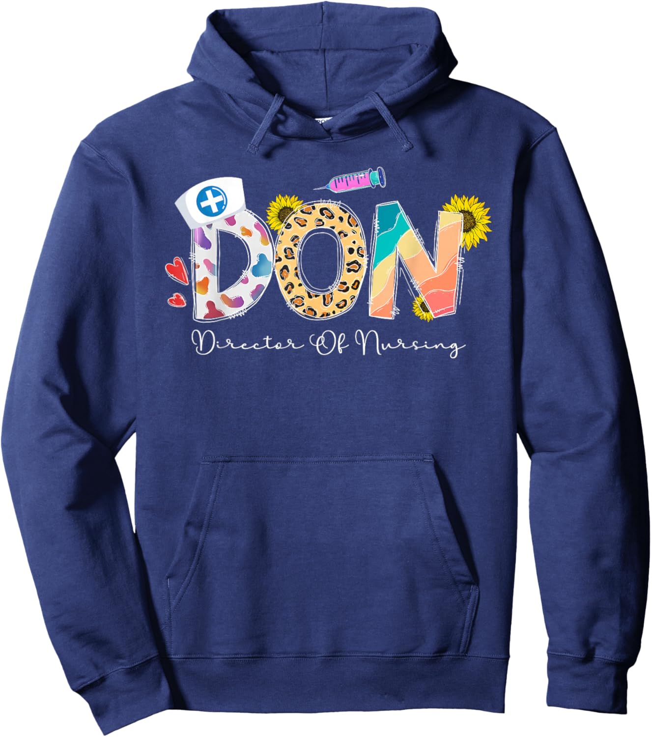 Director Of Nursing Director Nurse Director Hoodie - Hoodie | Navy