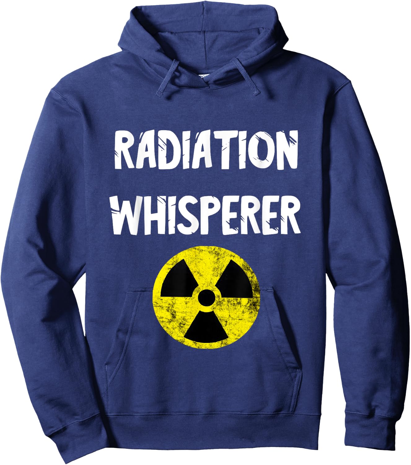 Radioactivity Whisper Nuclear Symbol Radiology Radiation Hoodie - Hoodie | Navy