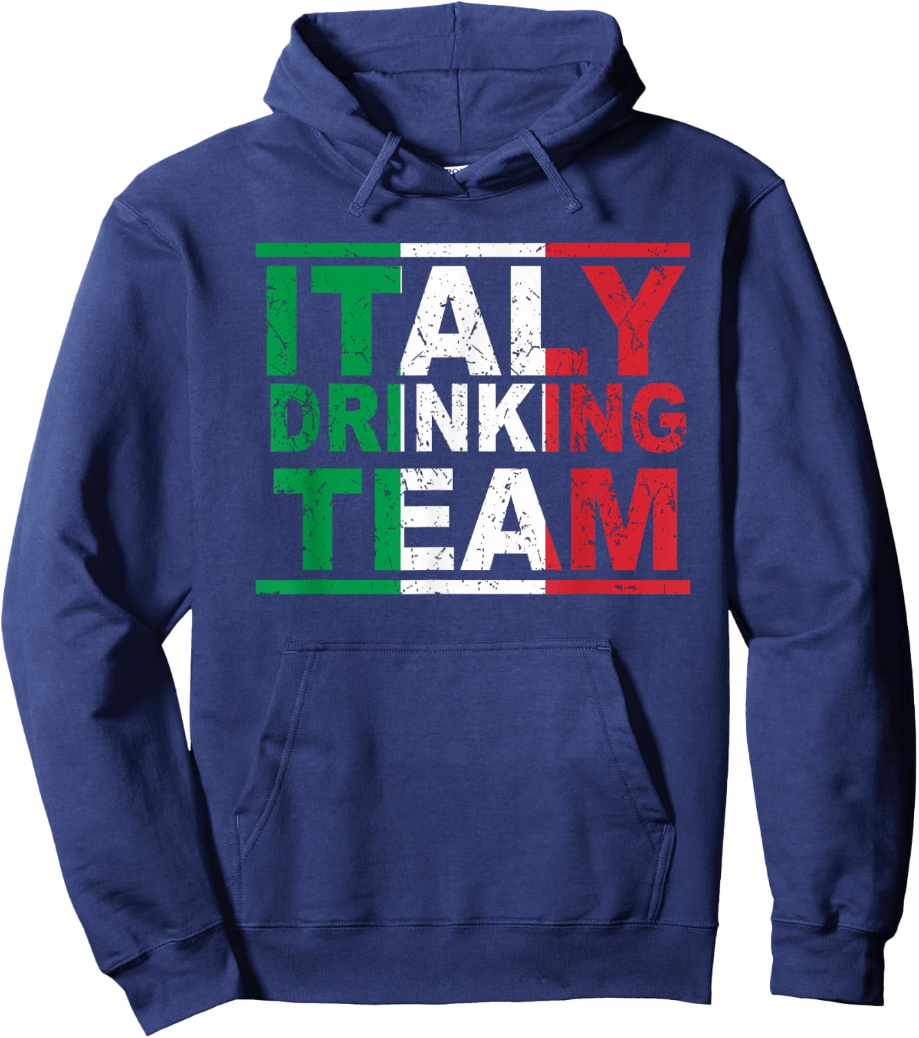 Italy Drinking Team Italian Beerlogist Whiskey Lover Hoodie - Hoodie | Navy