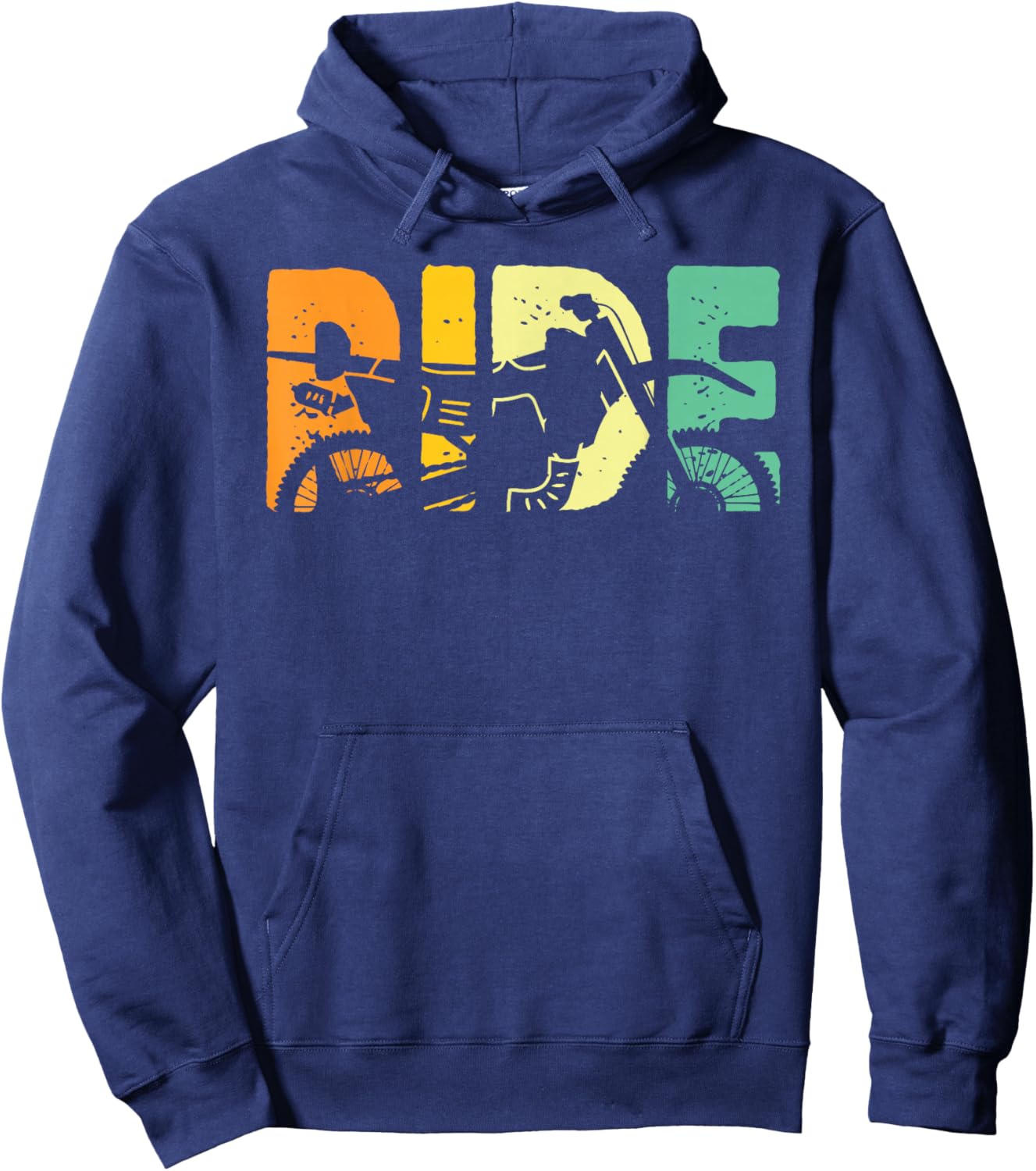 Dirt Bike Motocross Apparel - Motocross Dirt Bike Hoodie - Hoodie | Navy
