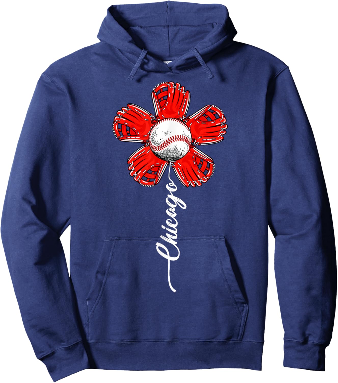 Vintage Flower Souvenir I Love This cities men women Hoodie - Hoodie | Navy