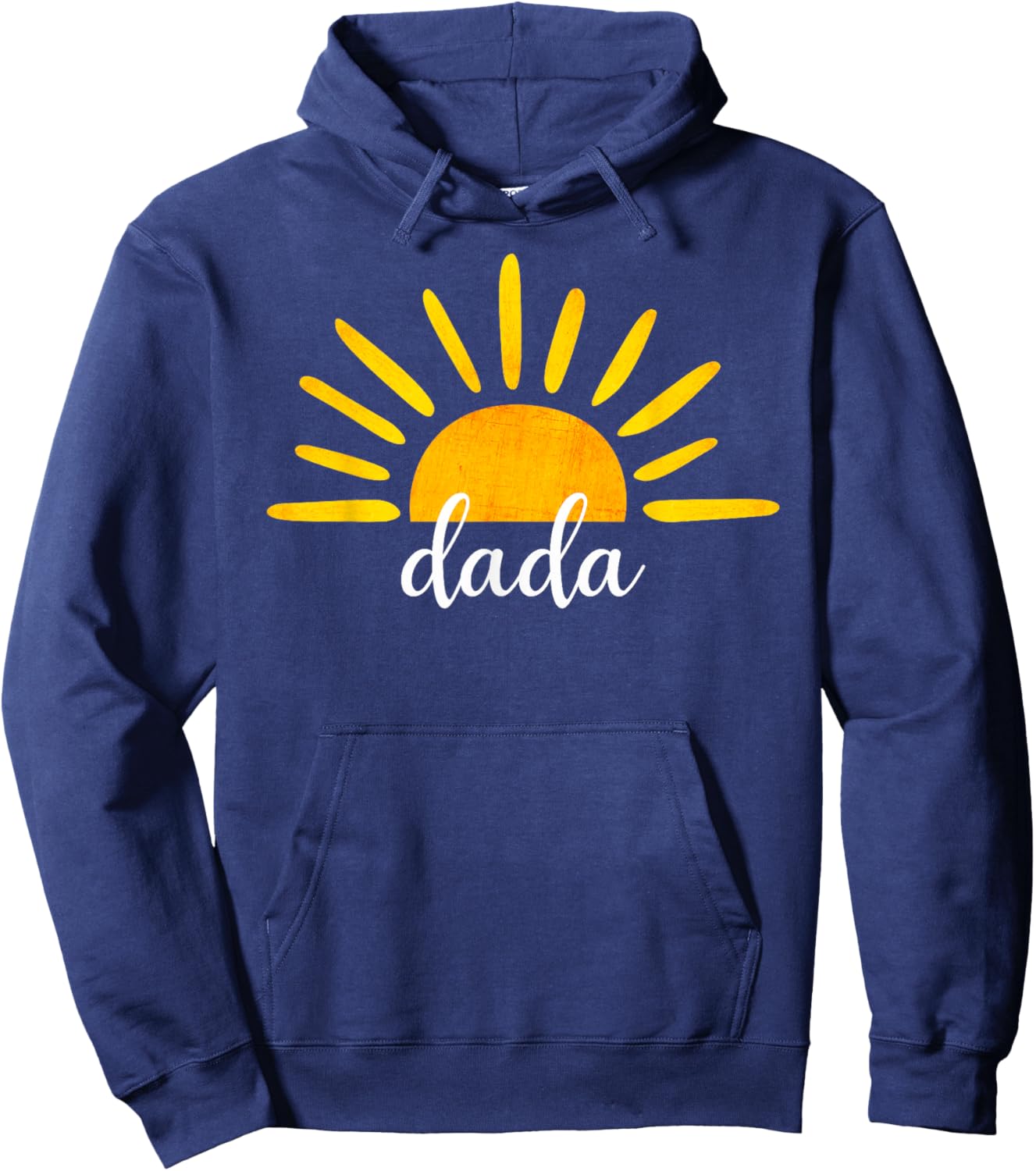 Dada of The Birthday First Trip Around the Sun Birthday Hoodie - Hoodie | Navy