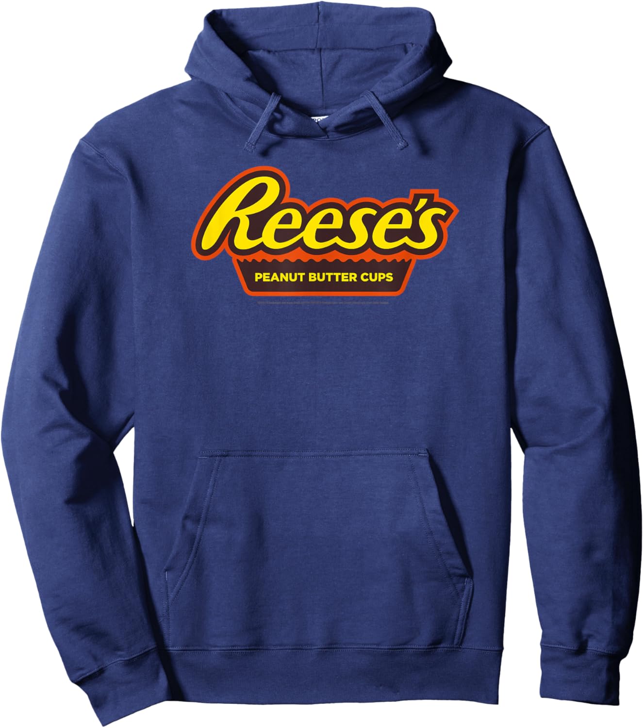 Reese's Peanut Butter Cups Iconic Classic Logo Hoodie - Hoodie | Navy
