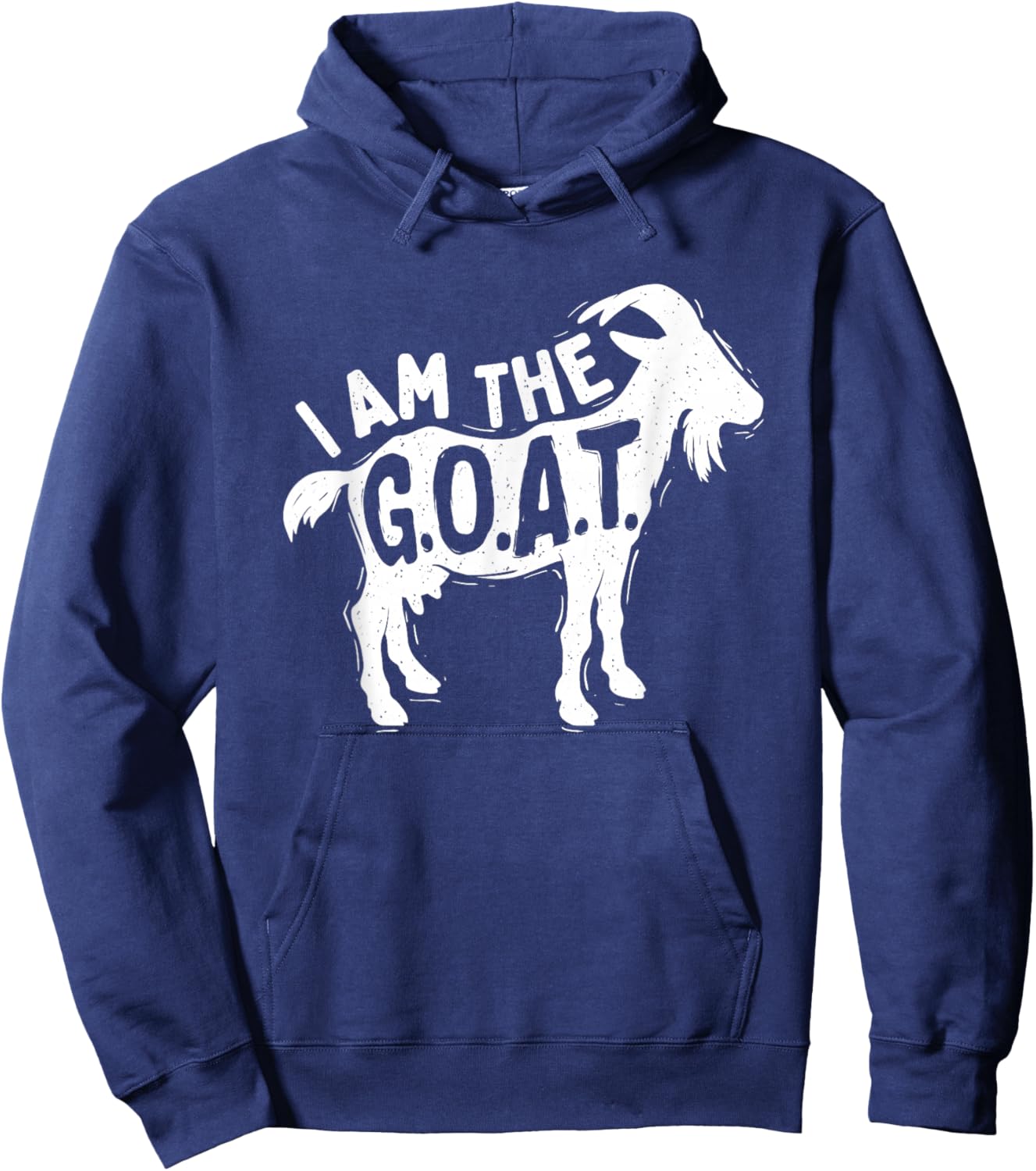 I Am The Goat - Farm Animal Lover Rancher Farmer Farming Hoodie - Hoodie | Navy