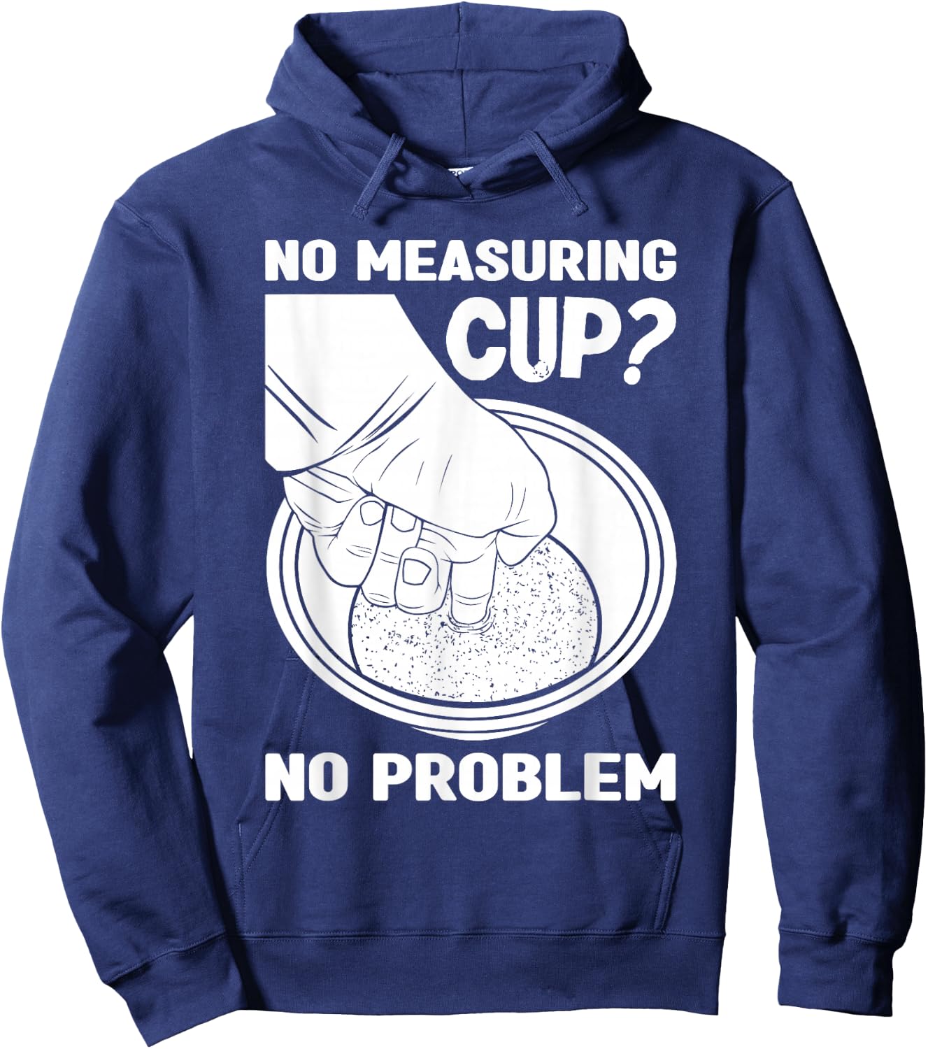Filipino American No Measuring Cup No Problem Filipino Rice Hoodie - Hoodie | Navy