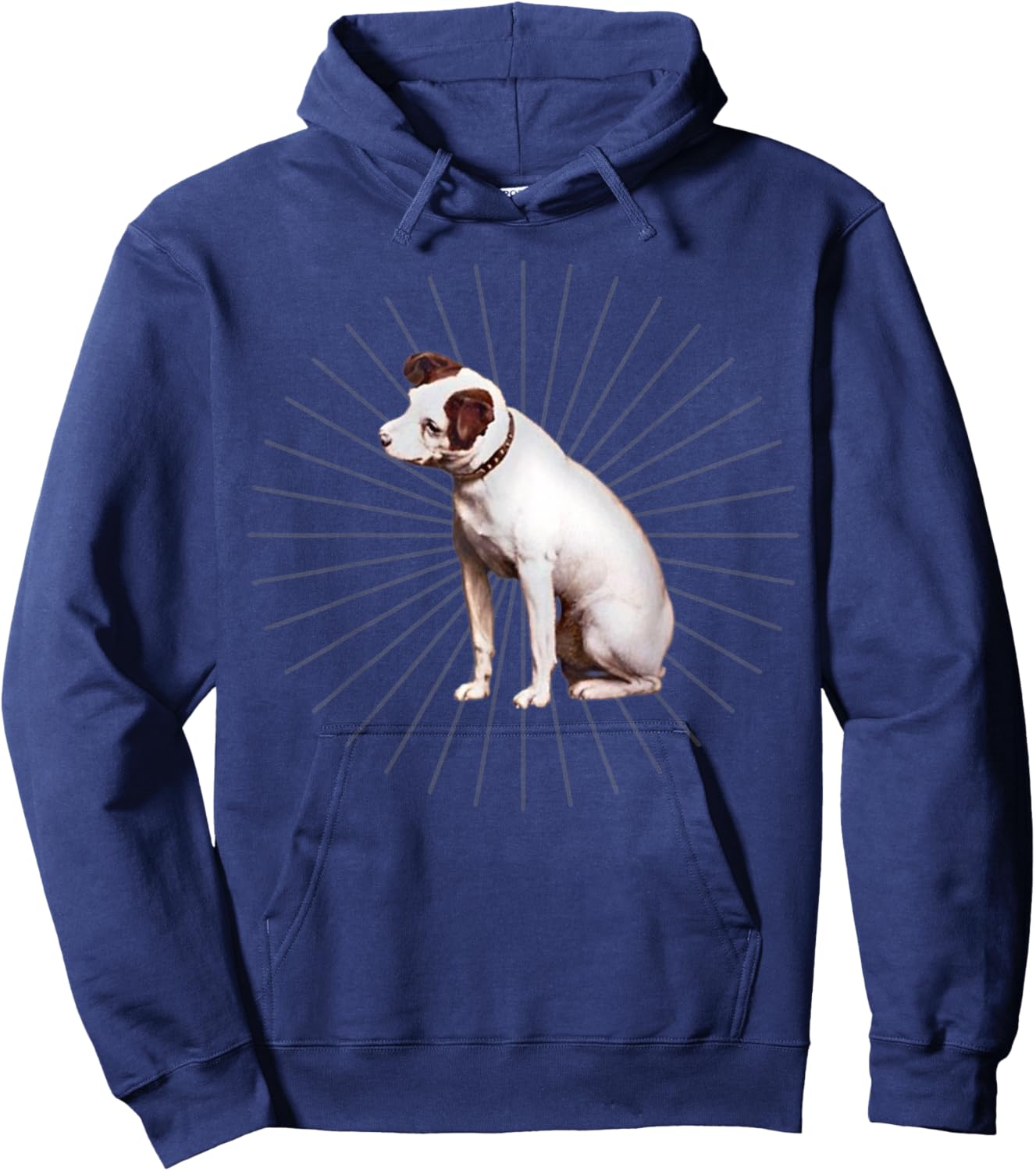 His Master's Voice RCA Victor Nipper Dog Women Kids Hoodie - Hoodie | Navy