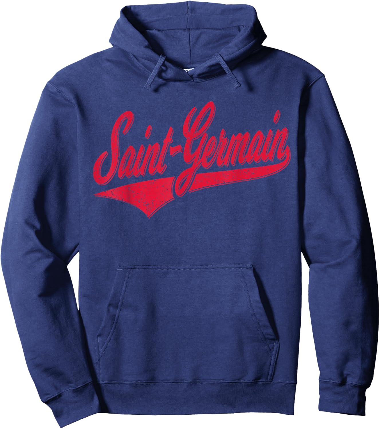 Saint-Germain Varsity Script Classic Sport Jersey Hoodie - Hoodie | Navy