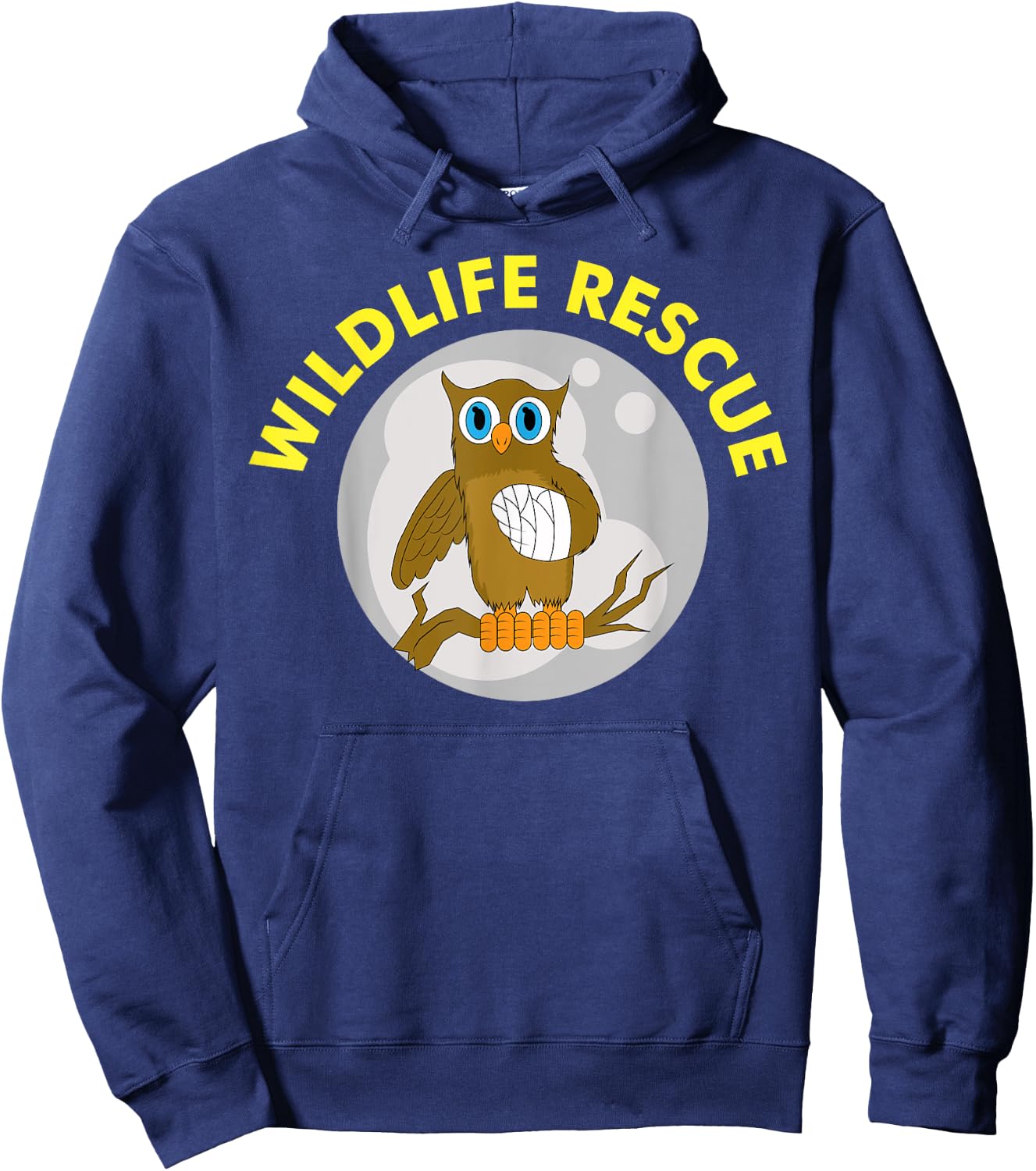 WILDLIFE ANIMAL RESCUE | Animal rights Hoodie - Hoodie | Navy