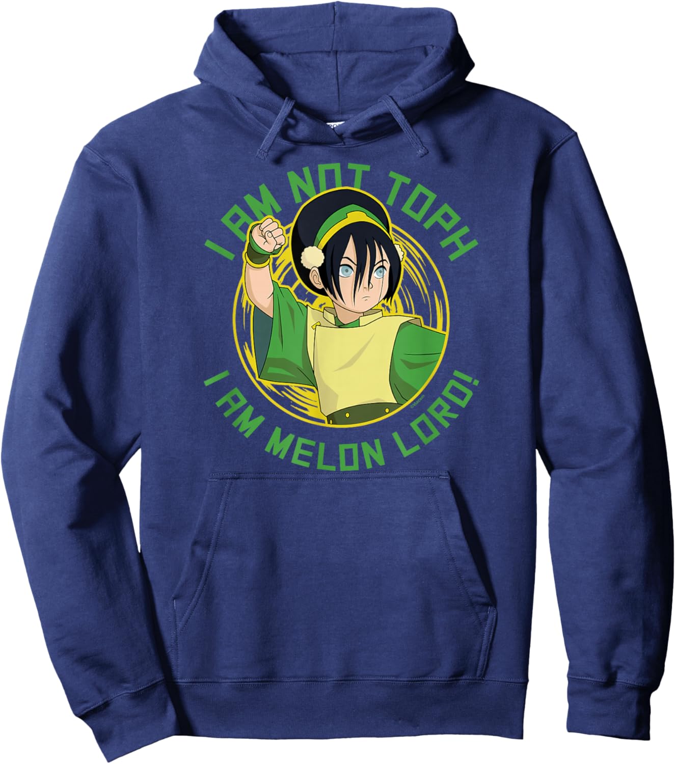 Avatar The Last Airbender - Toph I Am Melon Lord Hoodie - Hoodie | Navy