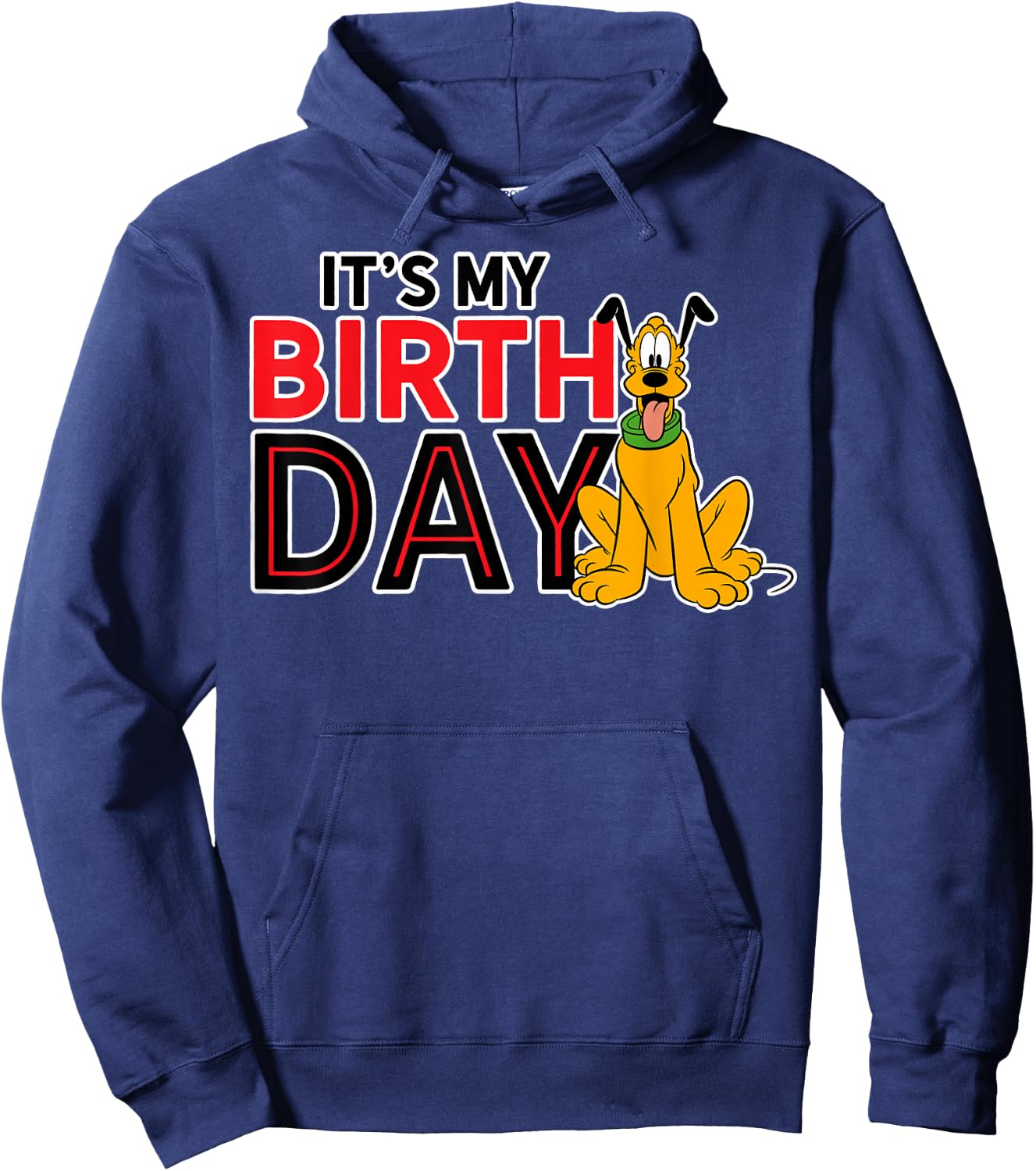 Pluto - It's My Birthday Hoodie - Hoodie | Navy