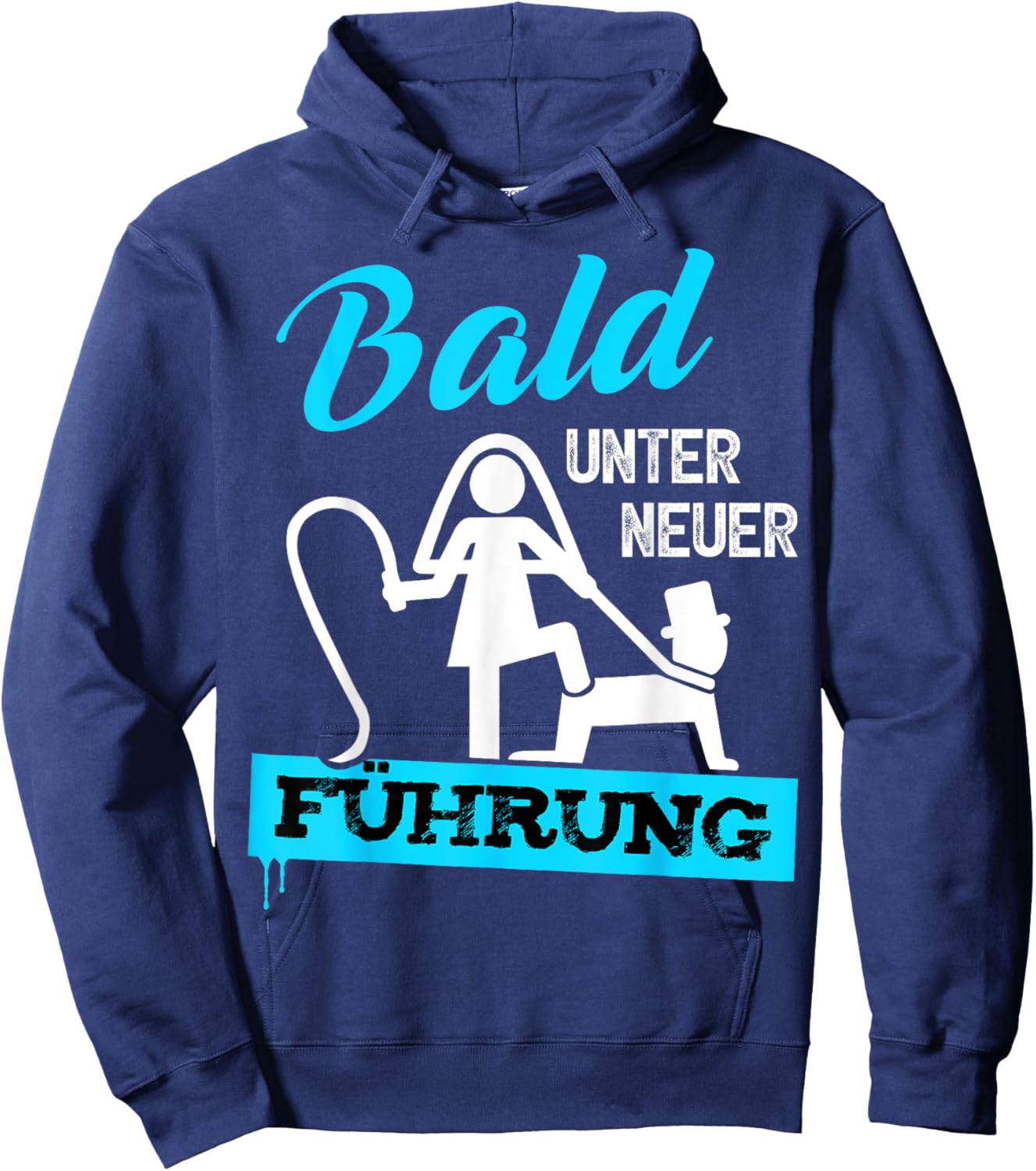 Junggesellenabschied Bräutigam JGA Männer Polterer Hoodie - Hoodie | Navy