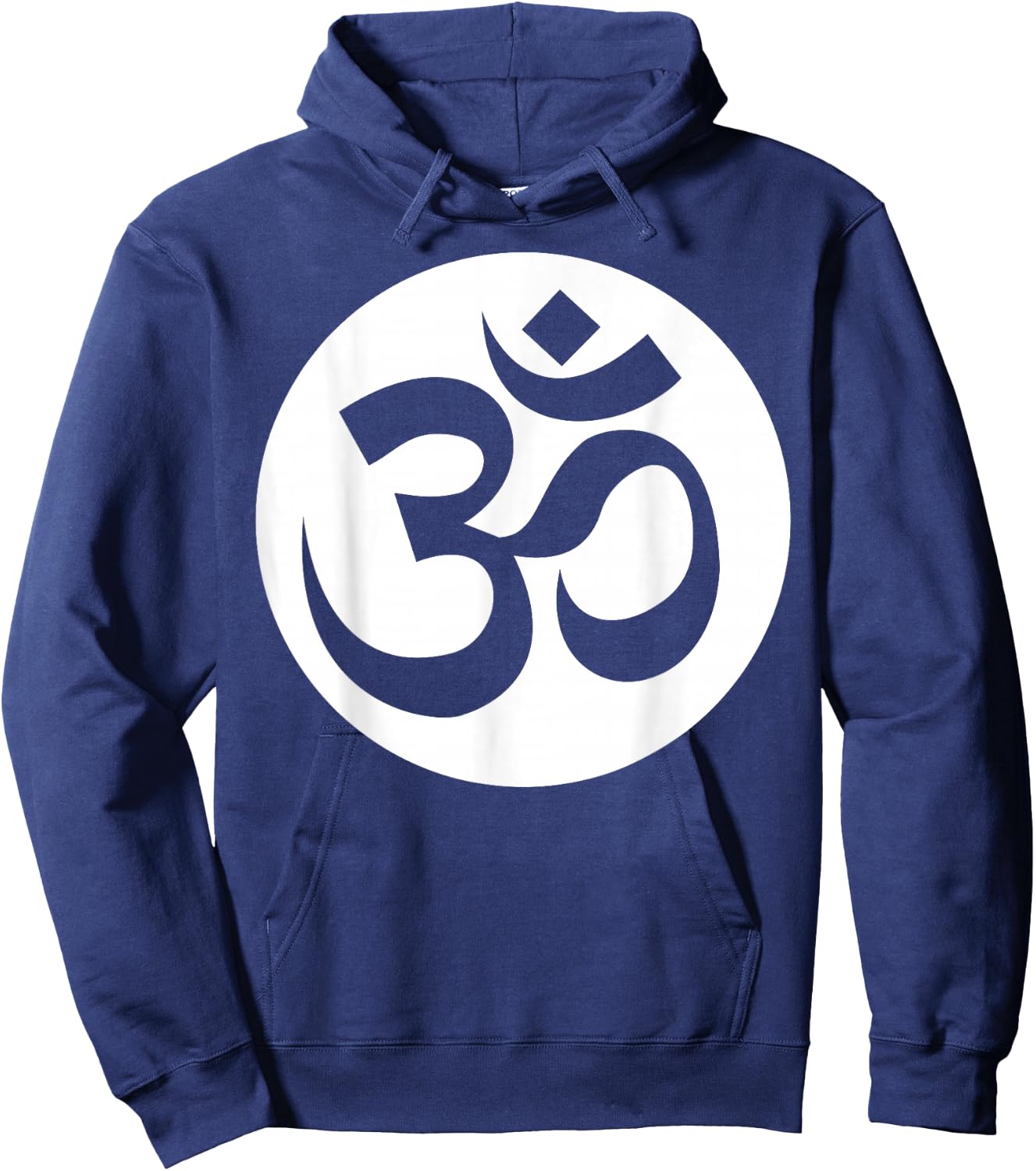 Om Ohm Aum Symbol Spiritual Yoga Hoodie - Hoodie | Navy