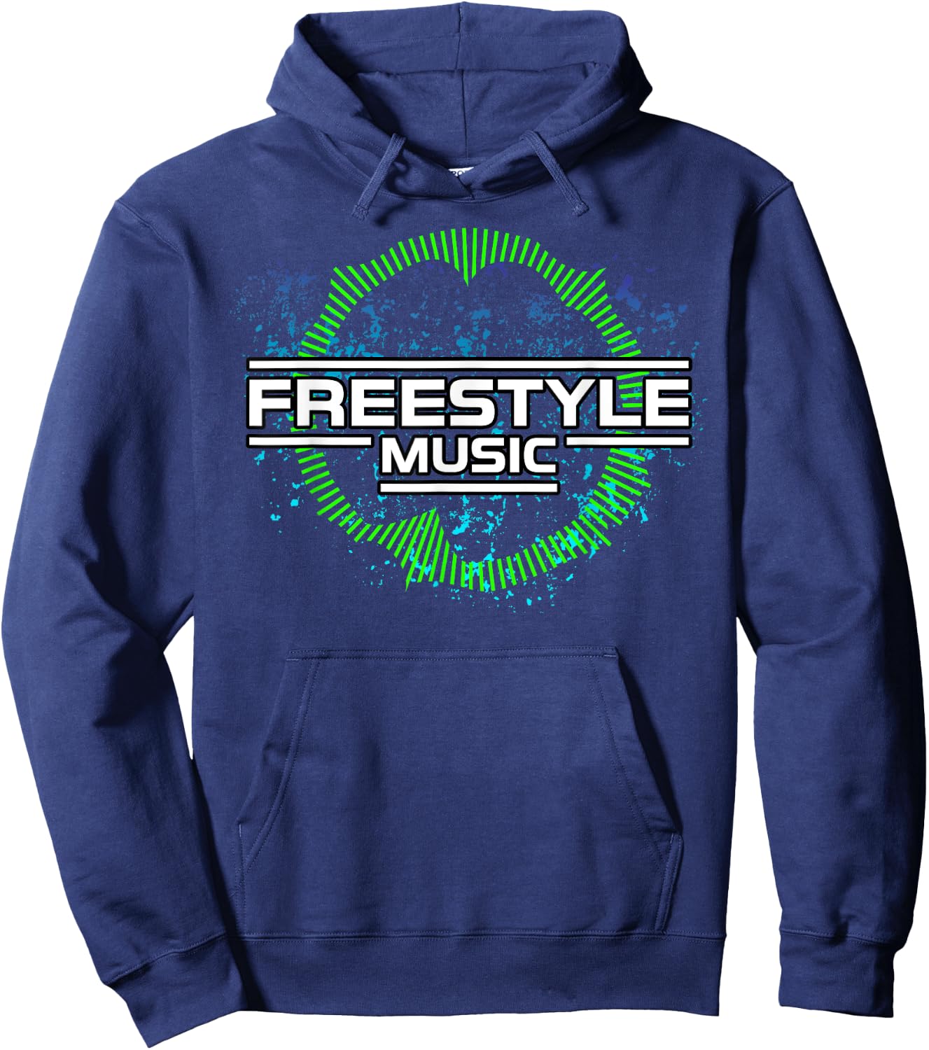 Freestyle Music Dance Electro Hoodie - Hoodie | Navy