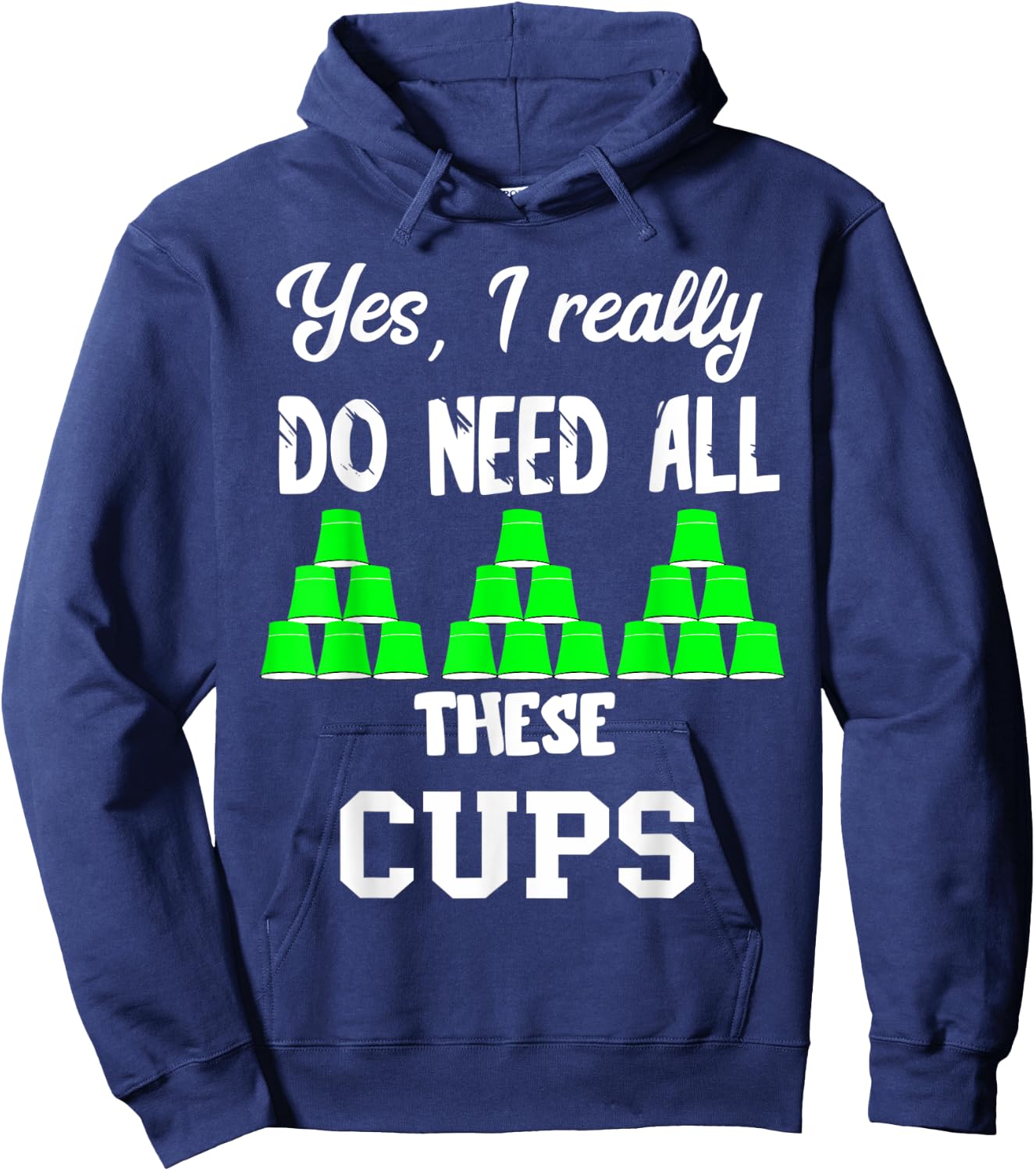 Speed Cups Stacking Sport Stacker Sport Stacking Hoodie - Hoodie | Navy