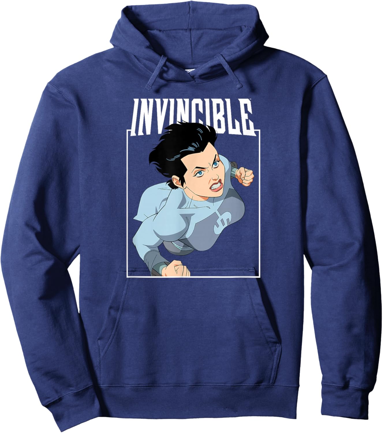 Invincible - Anissa Character Logo Hoodie - Hoodie | Navy
