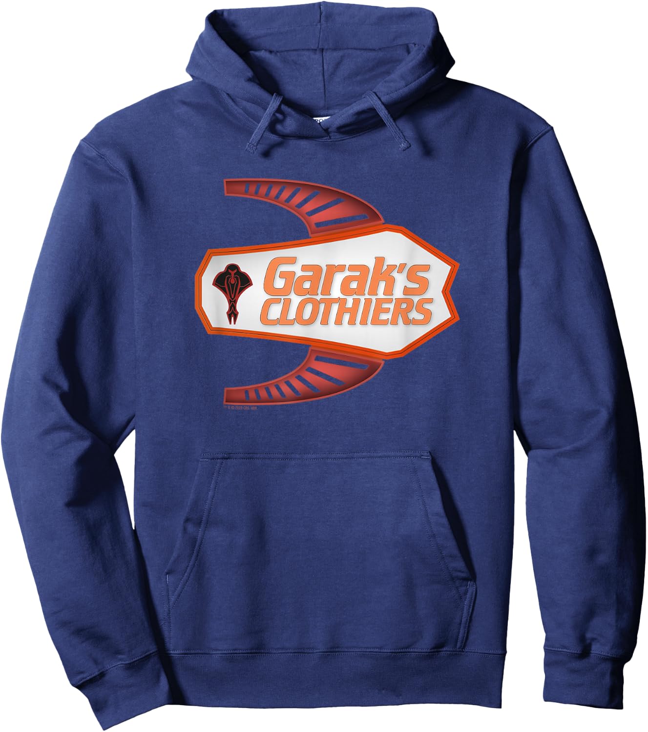 Star Trek: Deep Space Nine Garak's Clothiers Hoodie - Hoodie | Navy