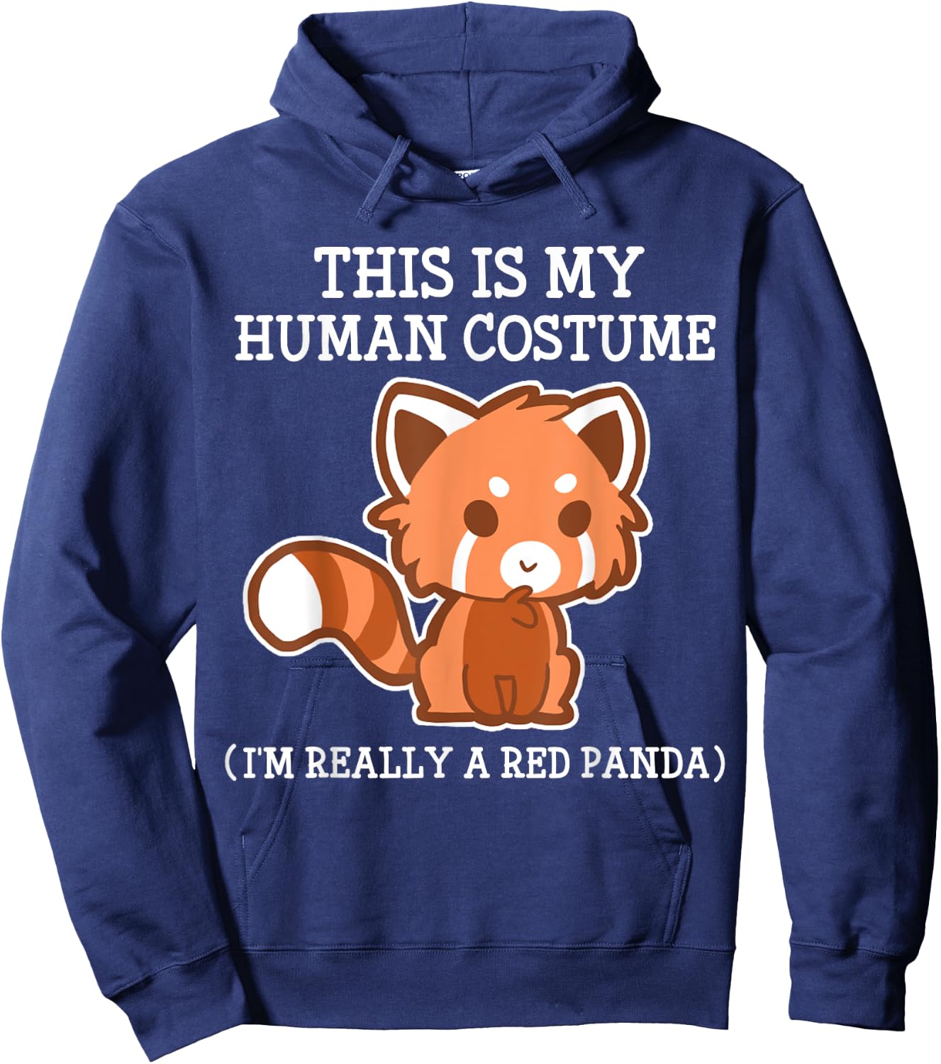 Red Panda Halloween Costume boy boys men Kids Youth Hoodie - Hoodie | Navy