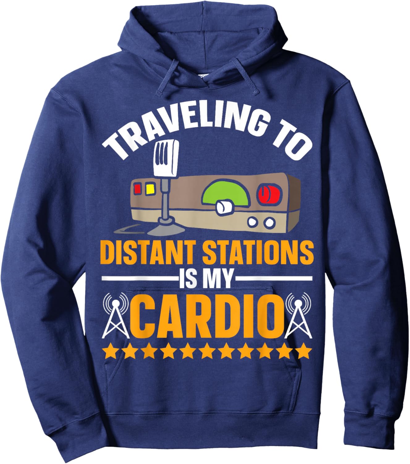Ham Radio - Amateur Radio and Ham Radio Operator Hoodie - Hoodie | Navy