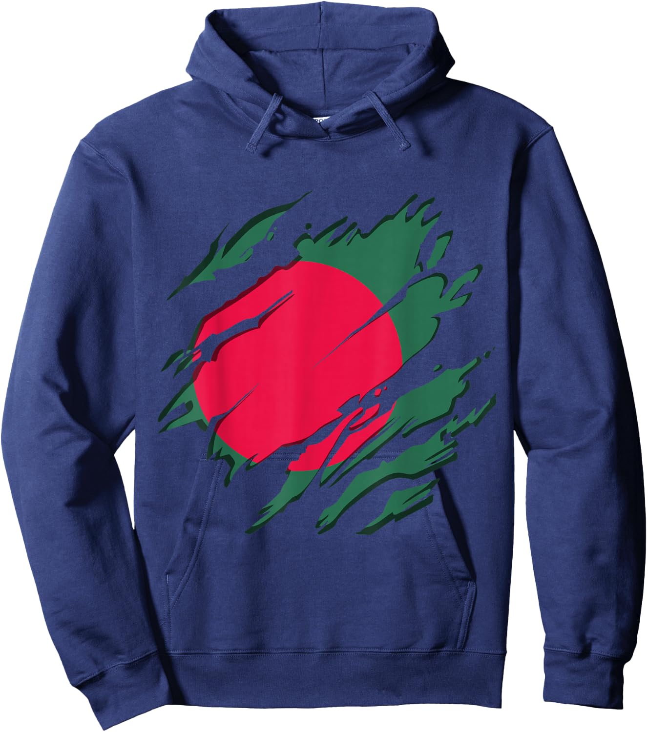 Flag Identity Pride Heritage Bangladesh Hoodie - Hoodie | Navy