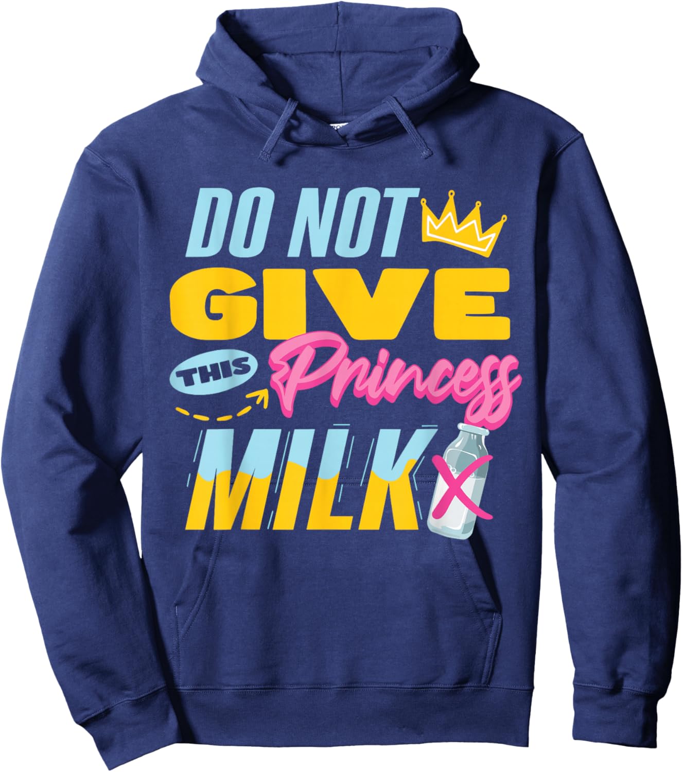 Funny Lactose Tolerant Lactose Intolerant Hoodie - Hoodie | Navy