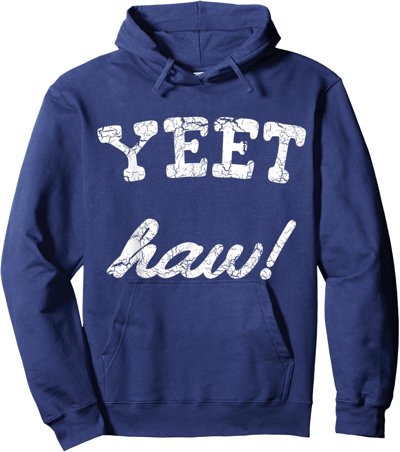 Yeet Haw! Hoodie - Hoodie | Navy