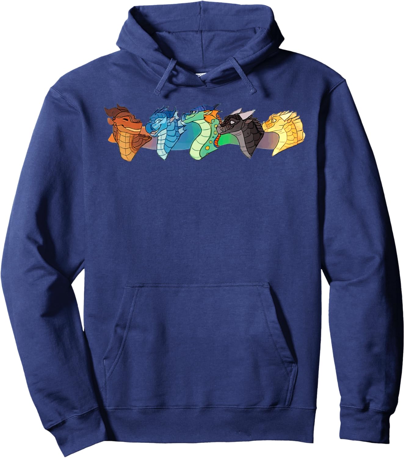 Wing of Fires Legends Fathom Darkstalker Clearsight Hoodie - Hoodie | Navy
