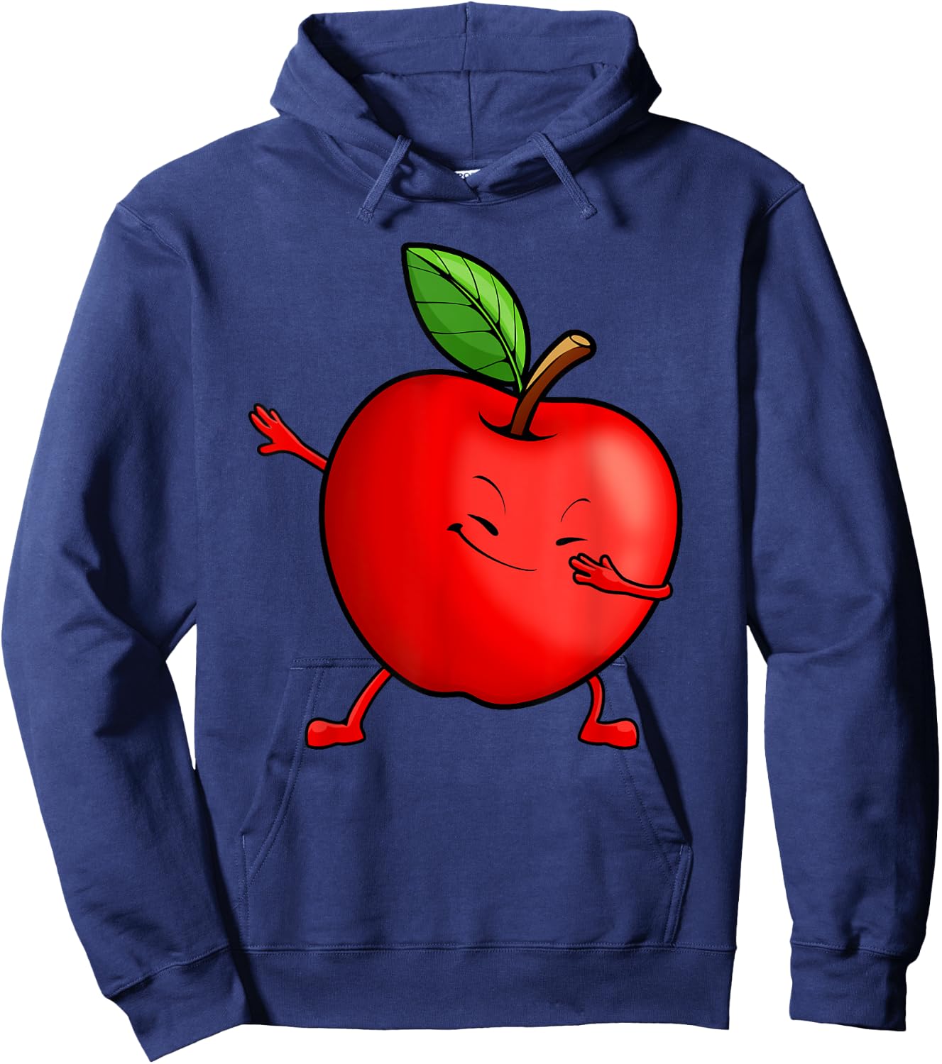 Apple Design For Boys Kids Toddler Fruit Apple Picking Apple Hoodie - Hoodie | Navy