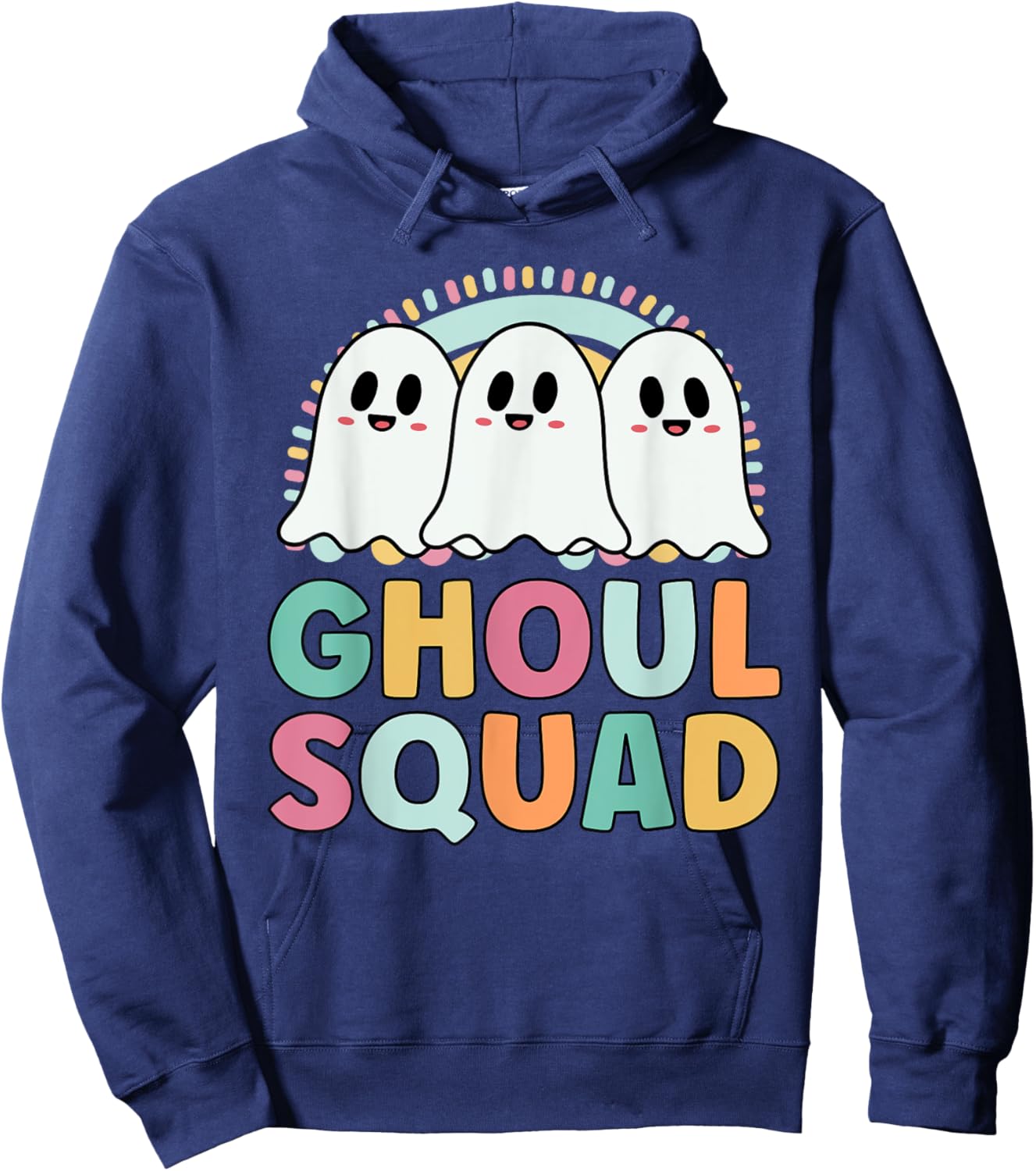Ghoul Squad Funny Matching For Girls Halloween Hoodie - Hoodie | Navy