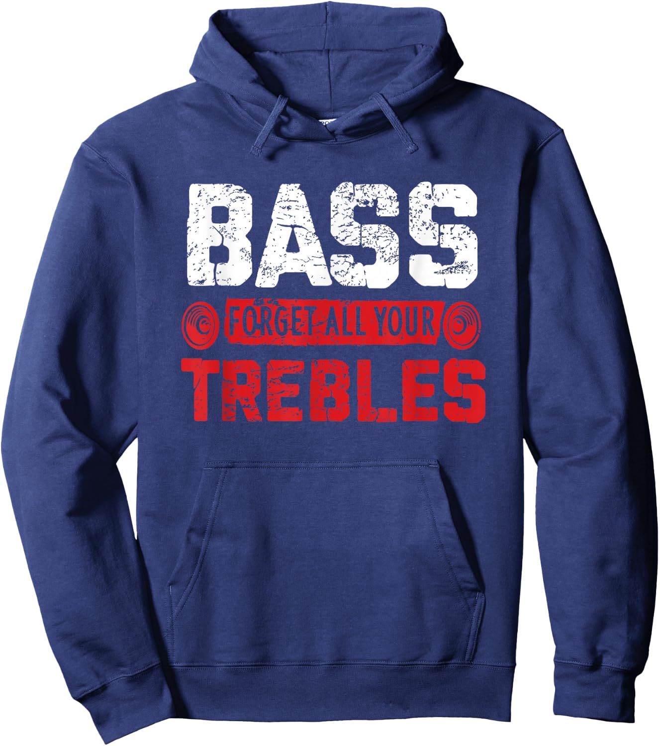 Funny Customized Car Bass Sound Gift, Car Audio, Car Stereo Hoodie - Hoodie | Navy