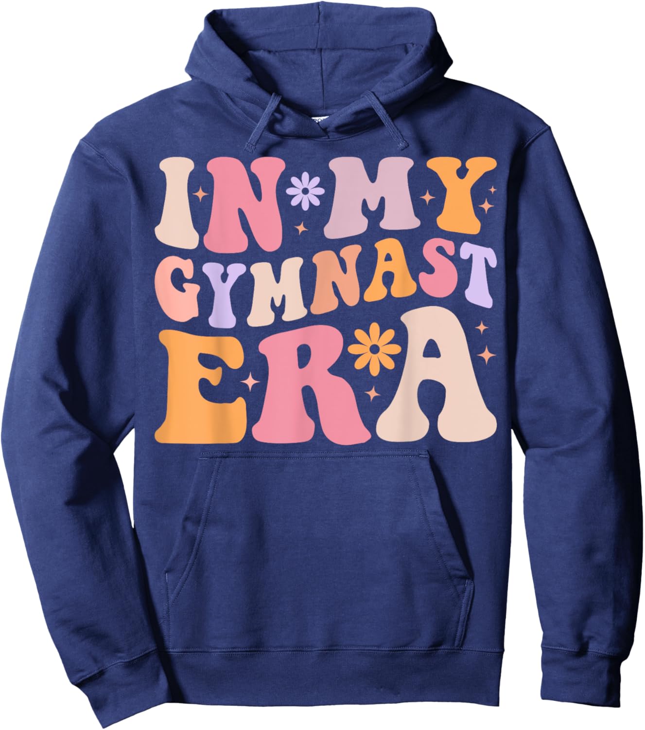 Groovy In My Gymnast Era Gymnast Gymnastic Hoodie - Hoodie | Navy