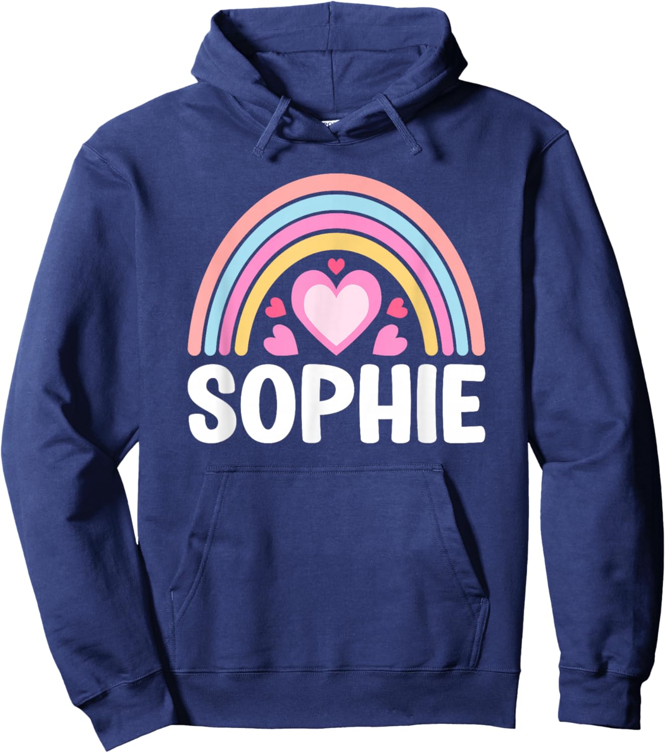 I Love Sophie Cute Sophie Lover Hoodie - Hoodie | Navy