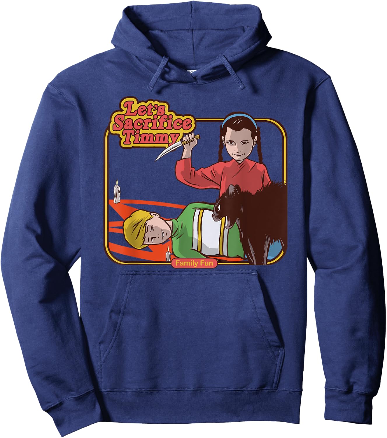 Let's Sacrifice Timmy Hoodie - Hoodie | Navy