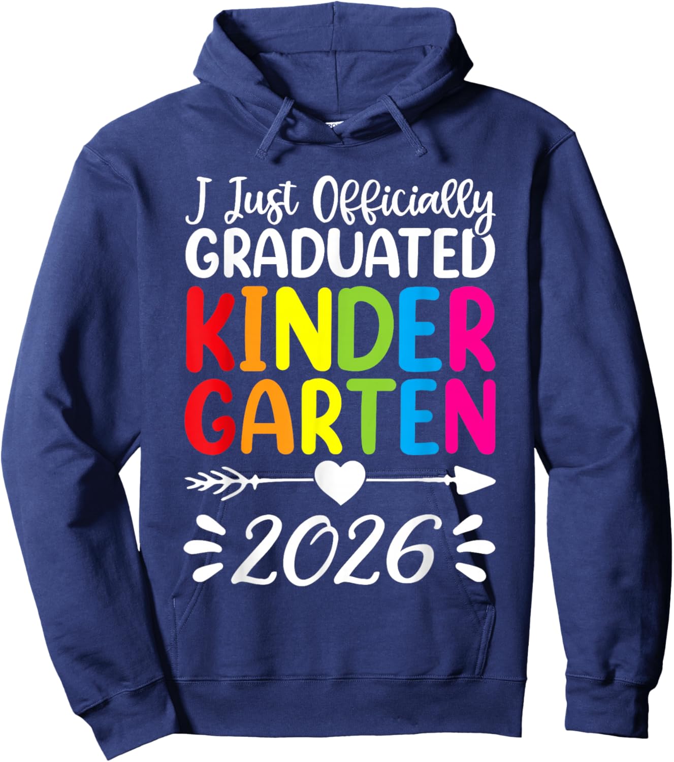Kindergarten Graduation Outfit for Boys and Girls, Graduate Hoodie - Hoodie | Navy