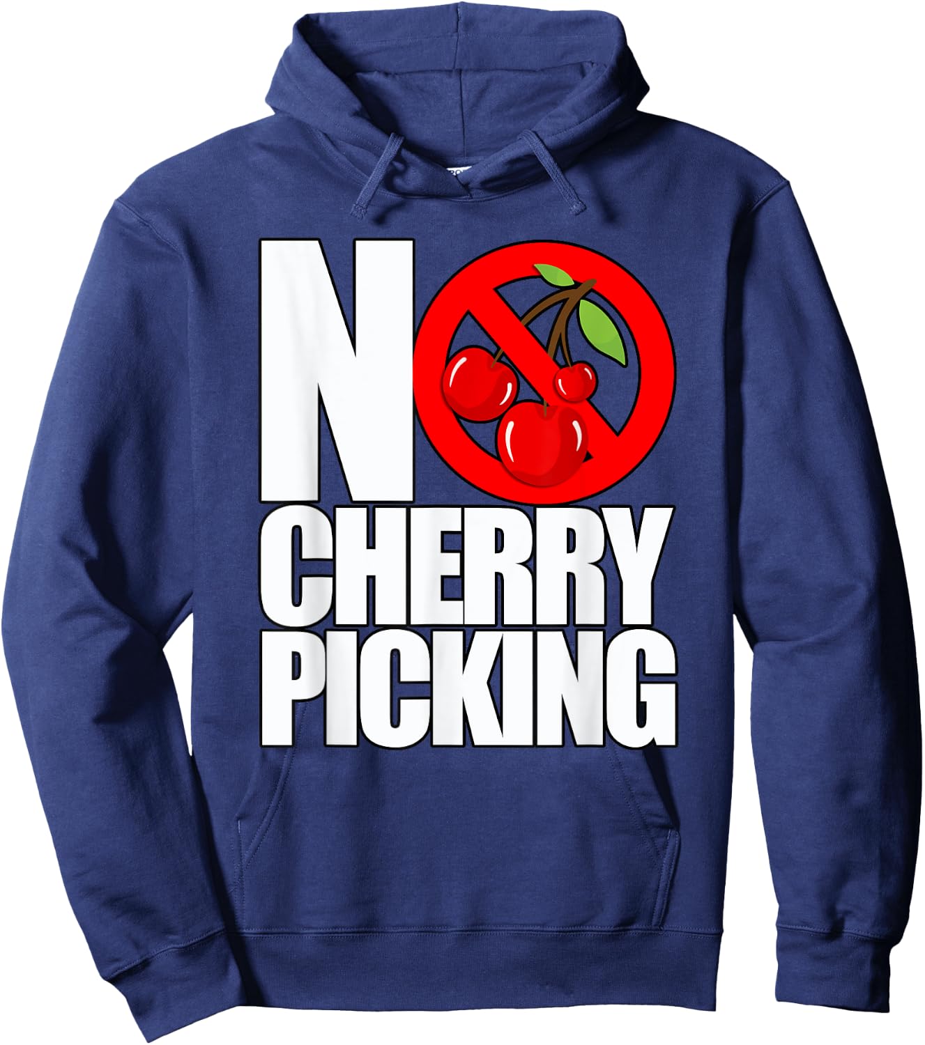 No Cherry Picking For Pick Associates AA Picker Hoodie - Hoodie | Navy