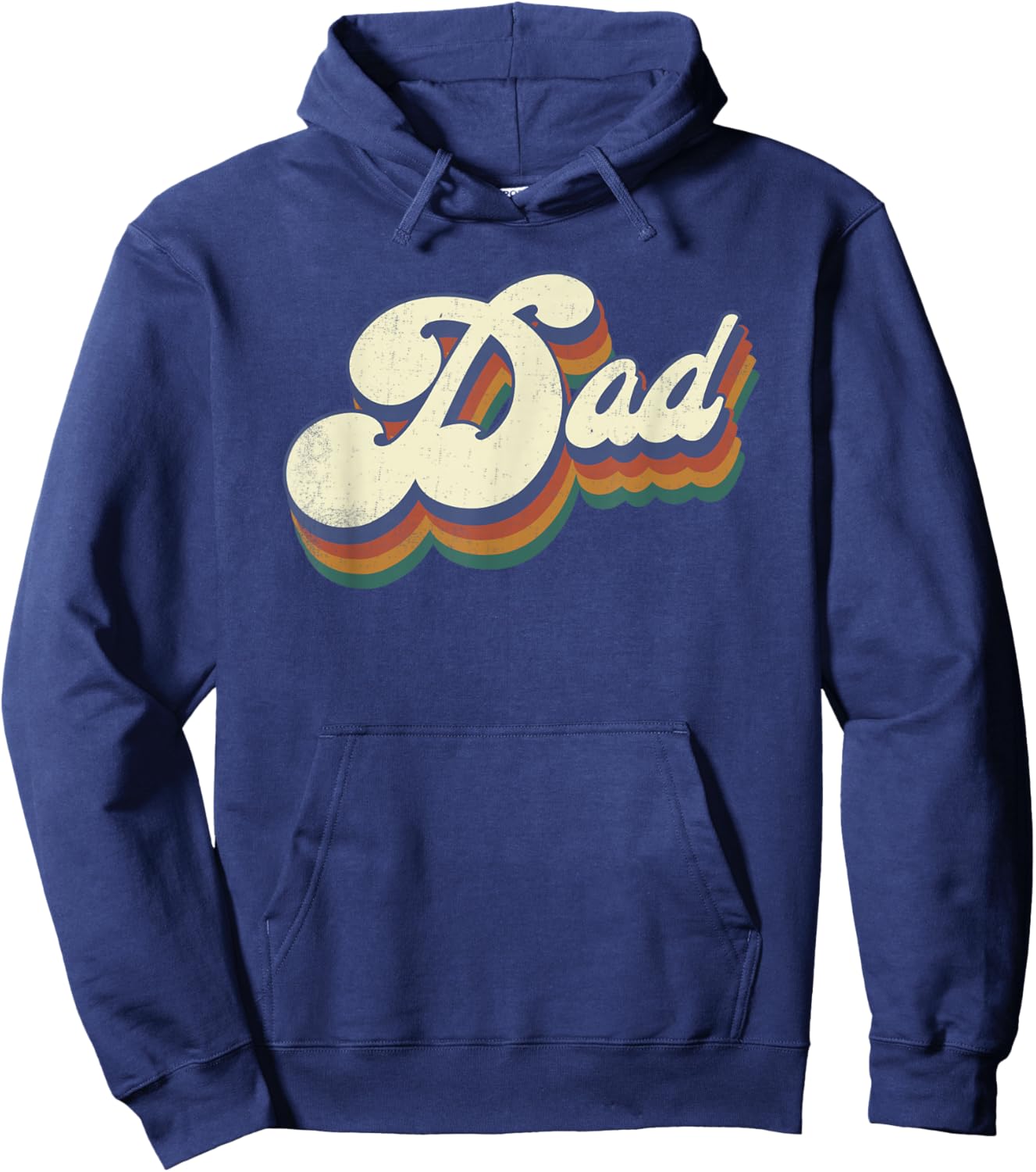 Dad Gifts Retro Vintage Father's Day Dad Hoodie - Hoodie | Navy