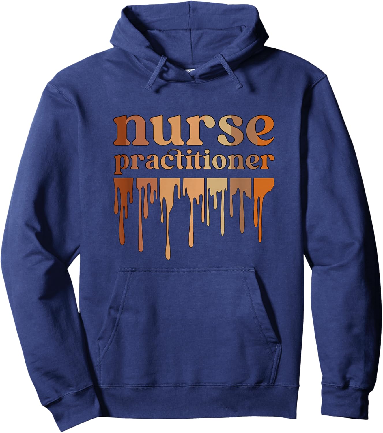 Black Nurse Practitioner African American Nurse Practitioner Hoodie - Hoodie | Navy