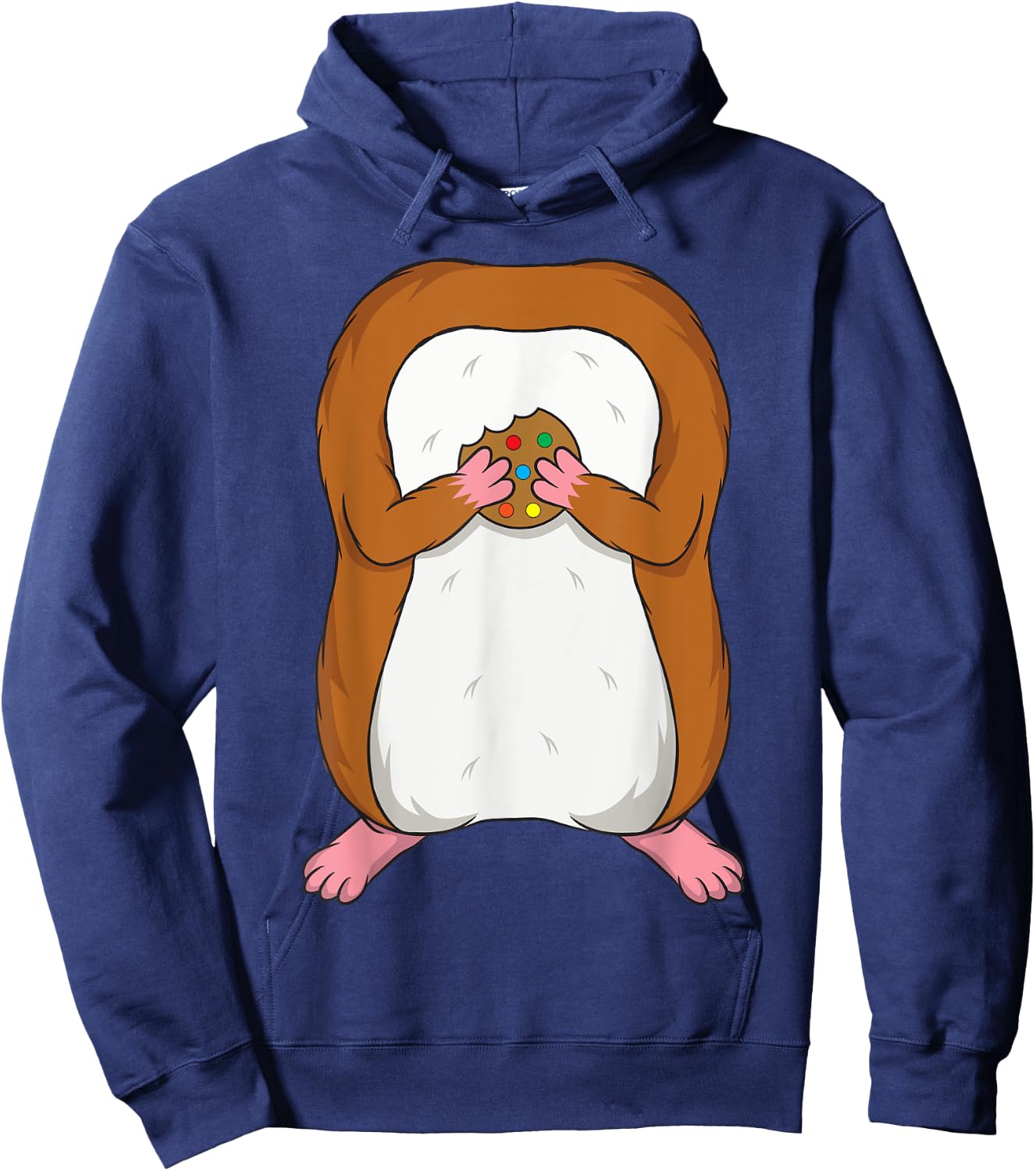 Funny Hamster Body Headless Halloween Easy Costume Outfit Hoodie - Hoodie | Navy