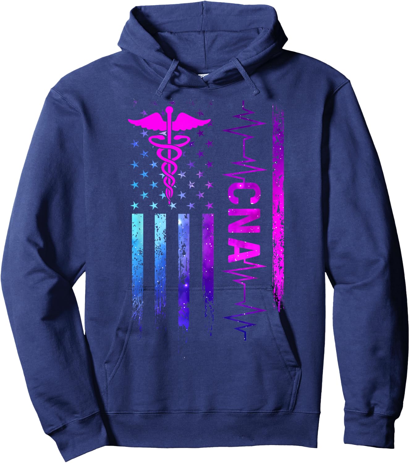 CNA Job Certified Nursing Assistant Hoodie - Hoodie | Navy
