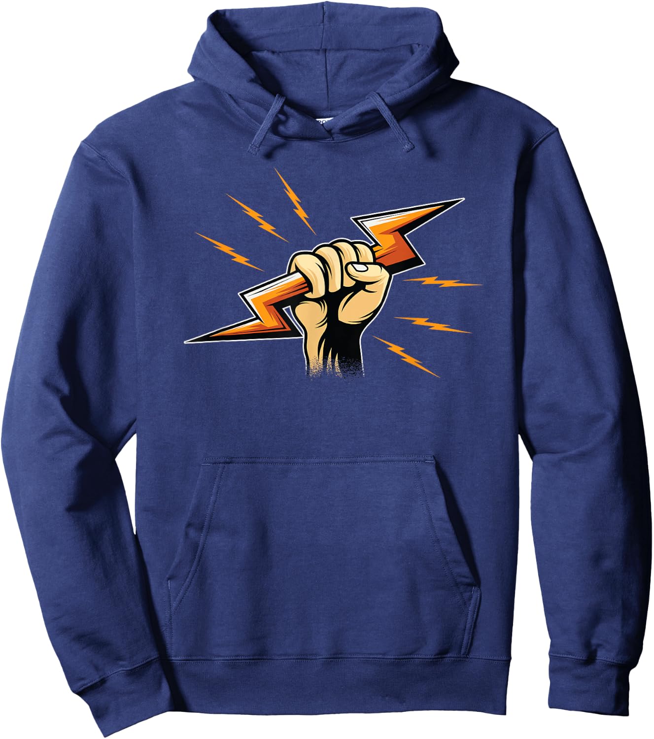 Funny Electrician Electrical Engineer - Electricity Lineman Hoodie - Hoodie | Navy