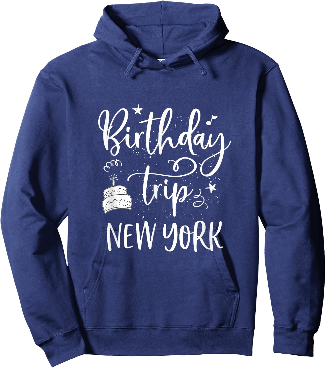 New York Birthday Trip, Girls Trip New York City, NYC Party Hoodie - Hoodie | Navy