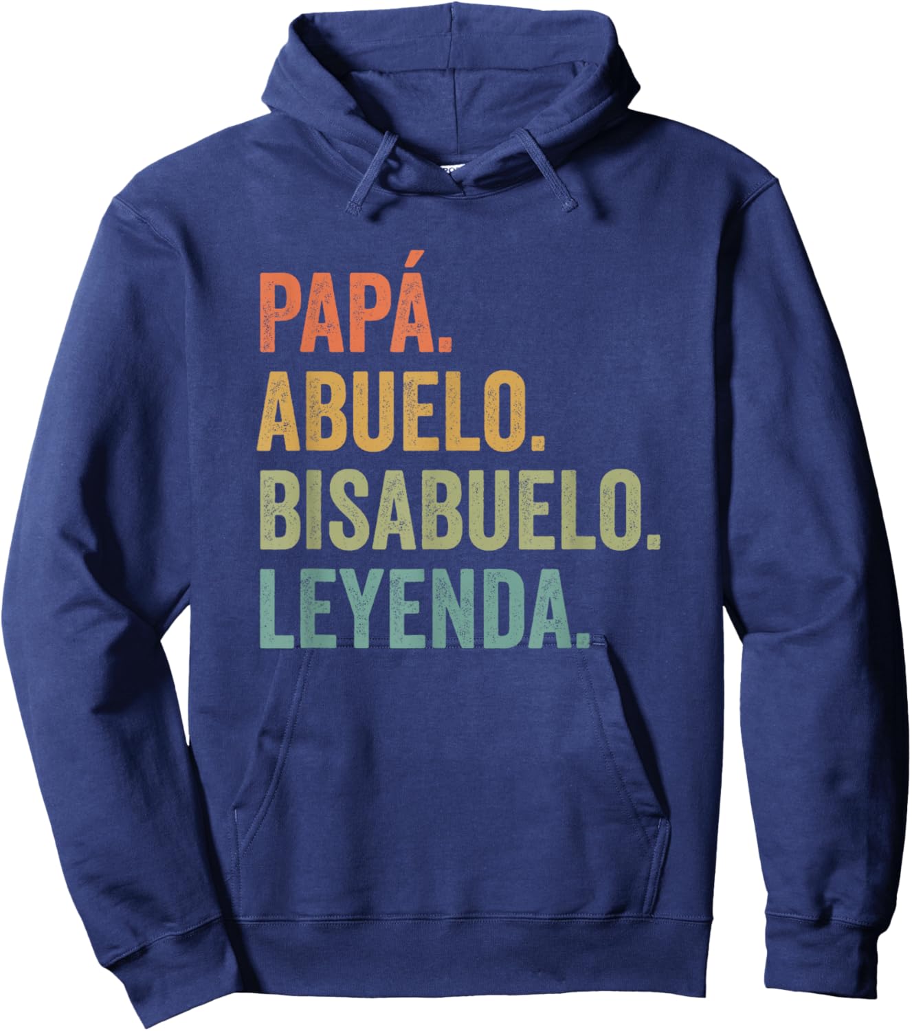 Bisabuelo Spanish Great Grandfather Hoodie - Hoodie | Navy